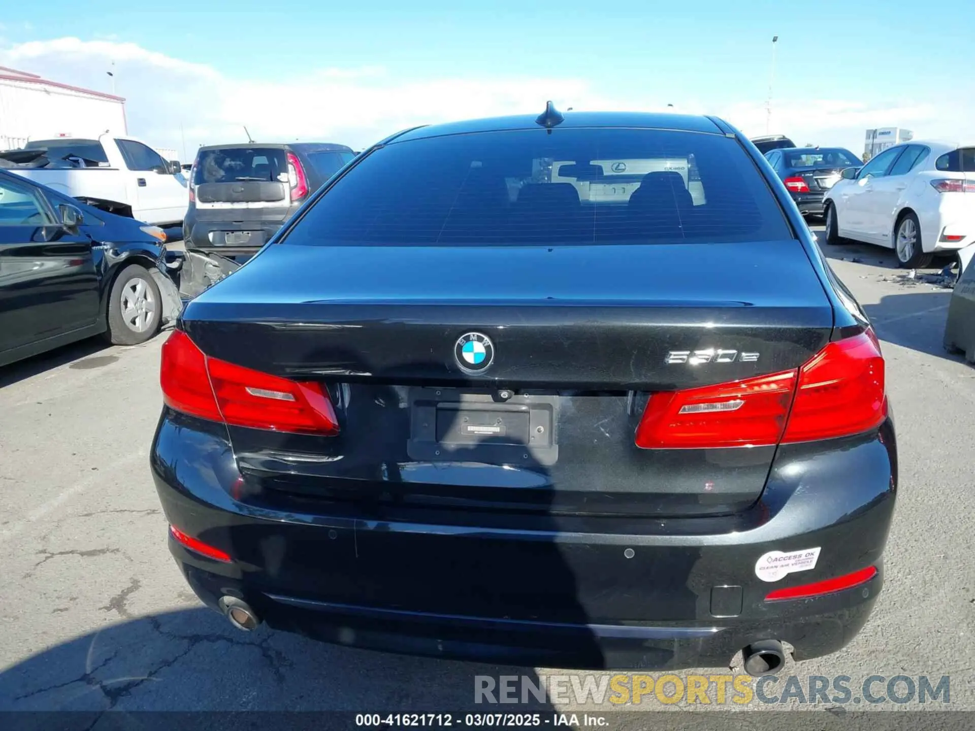 16 Photograph of a damaged car WBAJA9C53KB388861 BMW 530E 2019