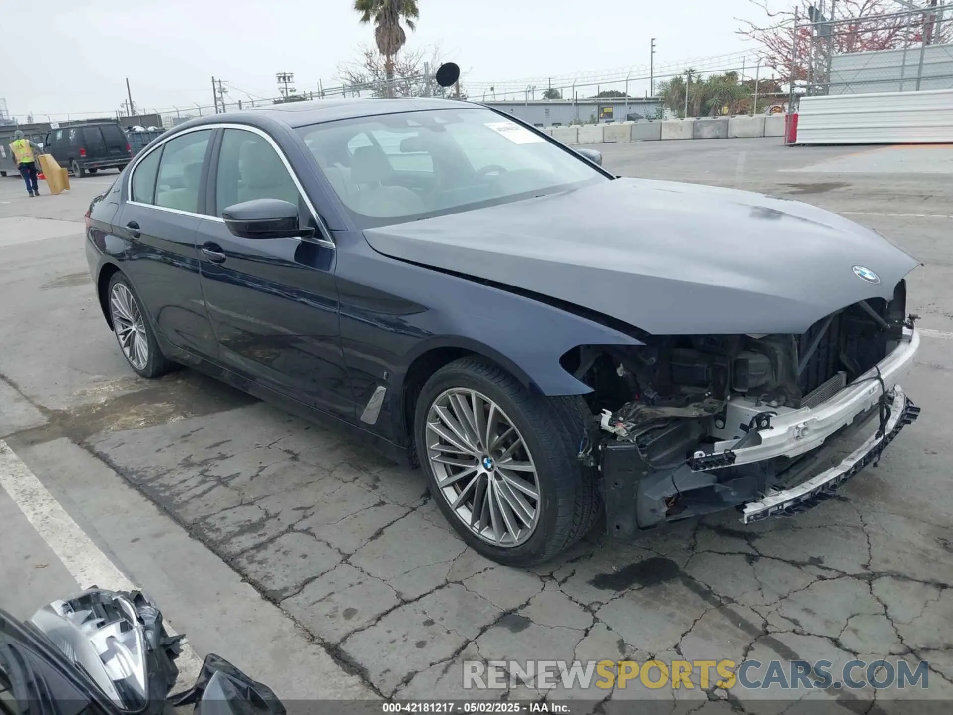 1 Photograph of a damaged car WBAJA9C56KB388241 BMW 530E 2019