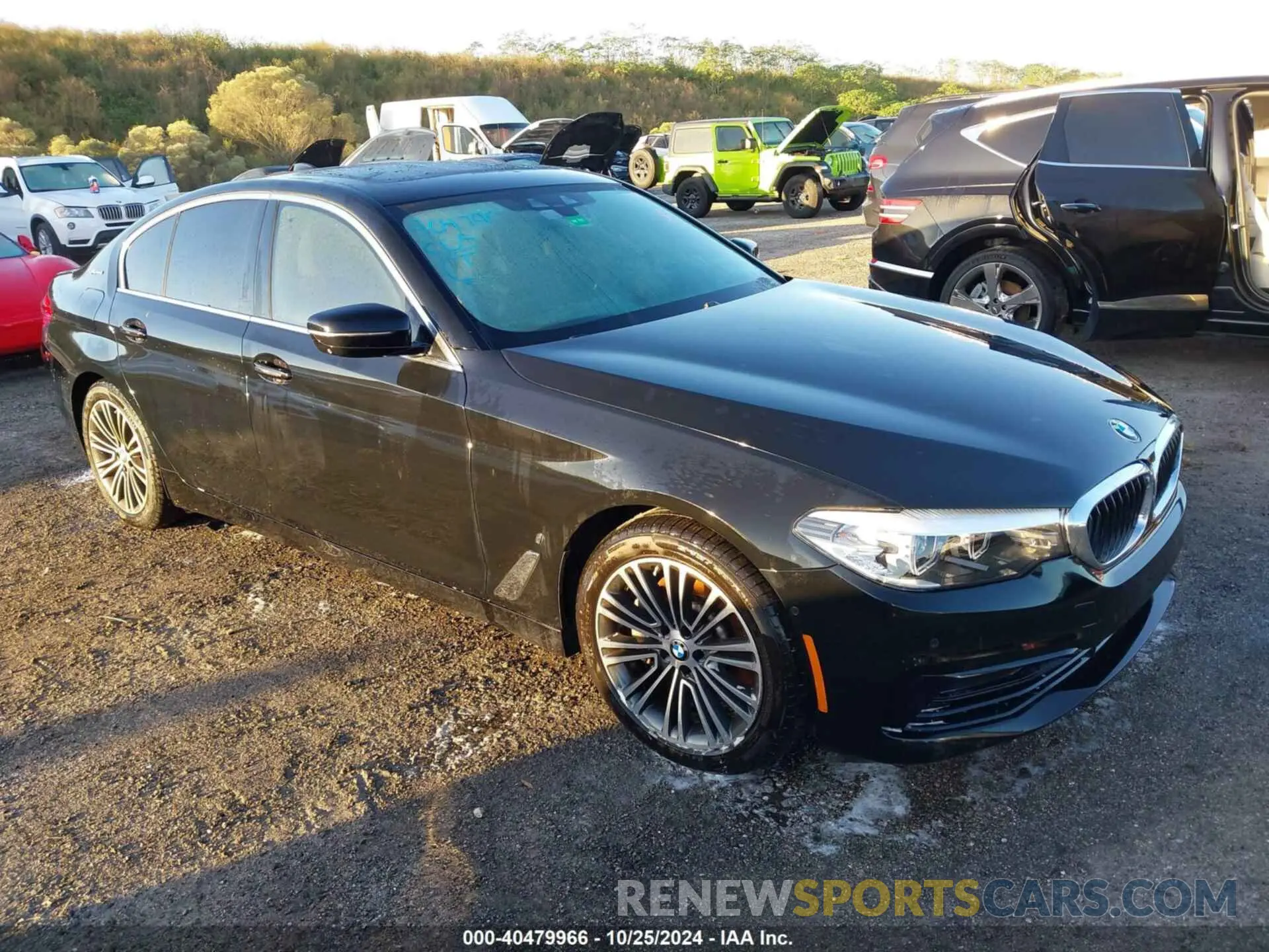 1 Photograph of a damaged car WBAJA9C56KB398641 BMW 530E 2019