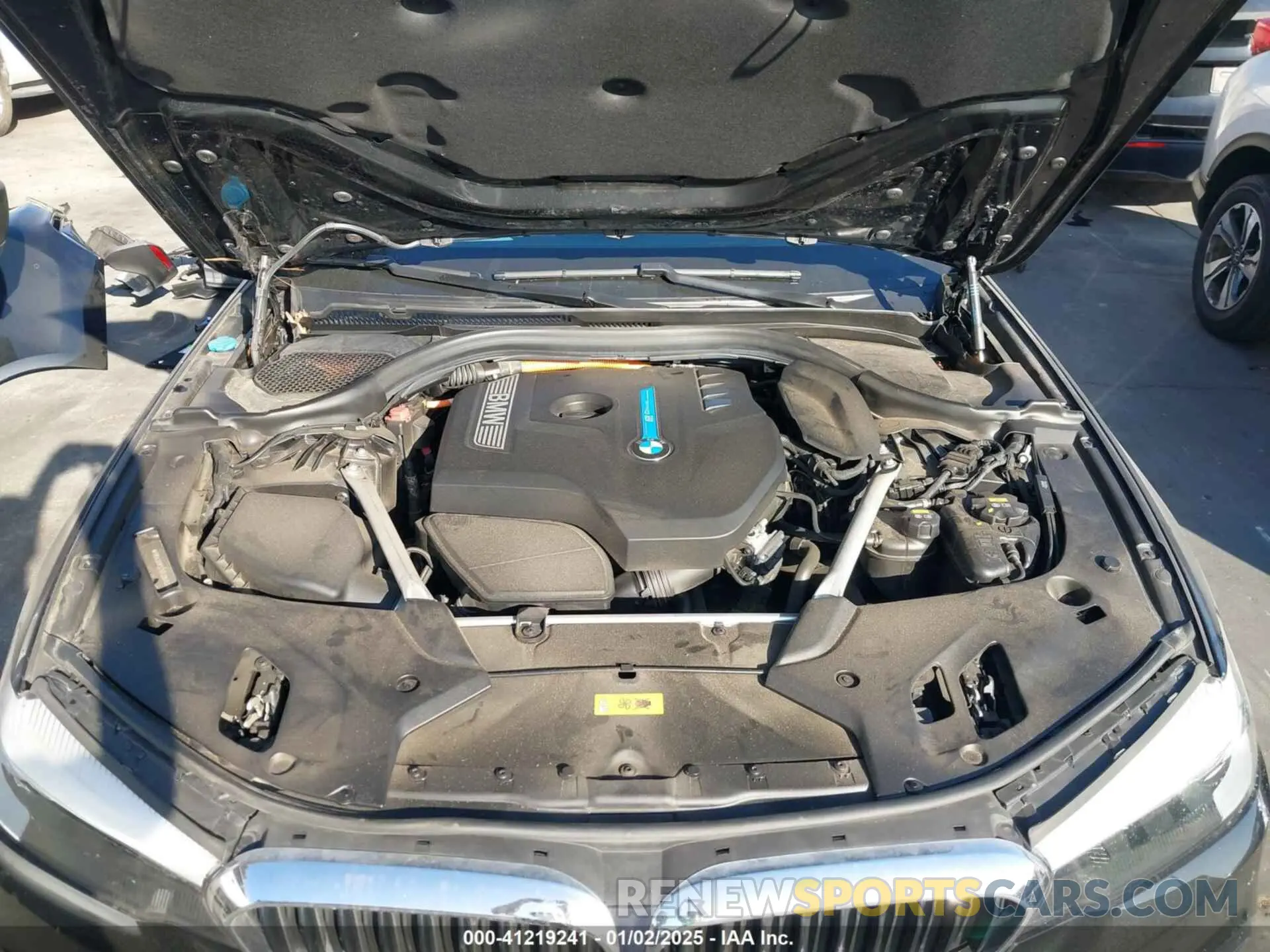 10 Photograph of a damaged car WBAJA9C57KB399703 BMW 530E 2019