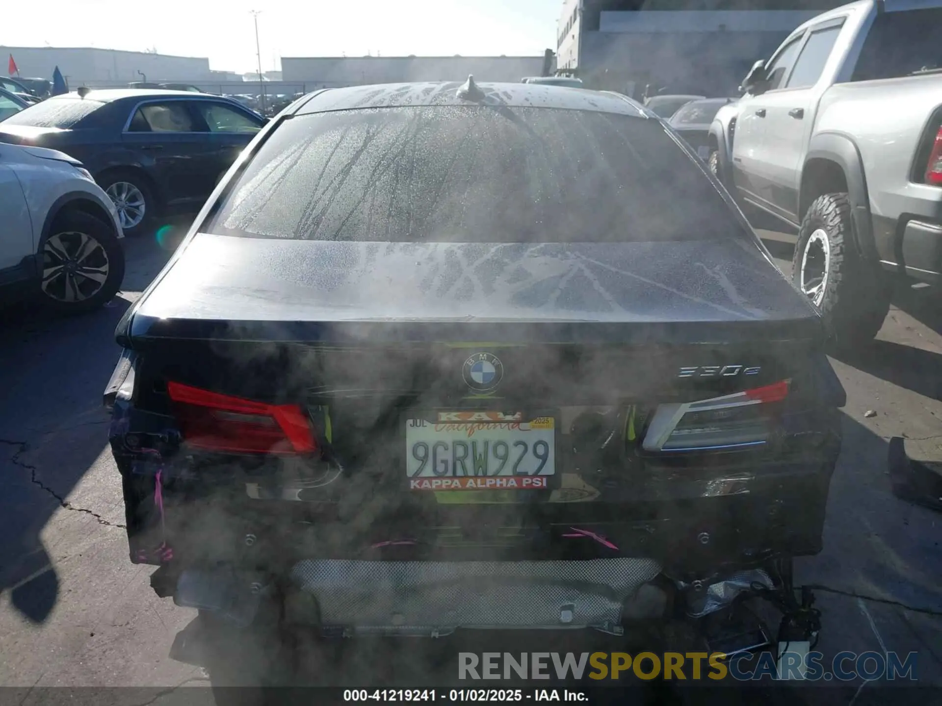 17 Photograph of a damaged car WBAJA9C57KB399703 BMW 530E 2019