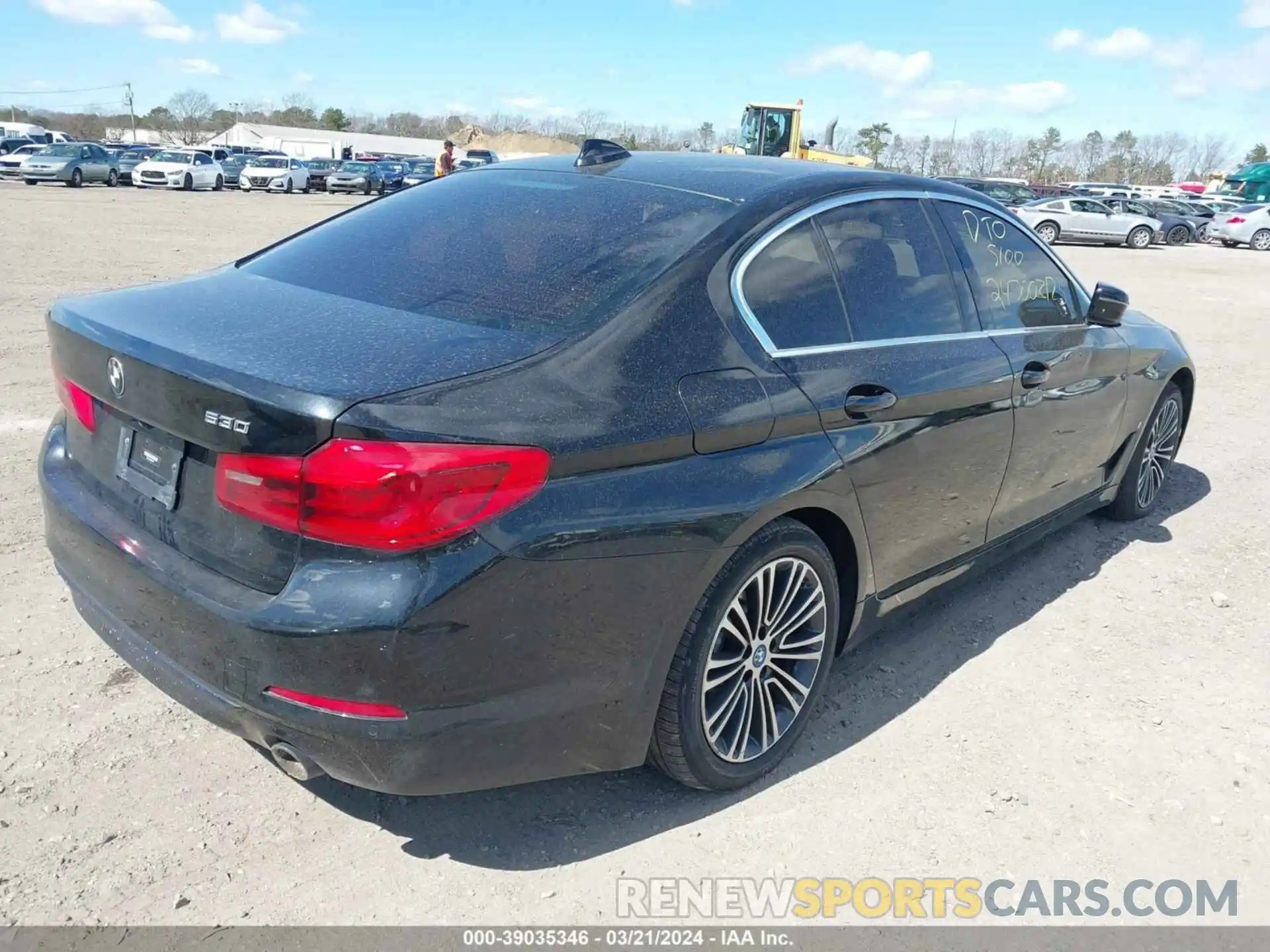 4 Photograph of a damaged car WBAJB1C53KB376997 BMW 530E 2019