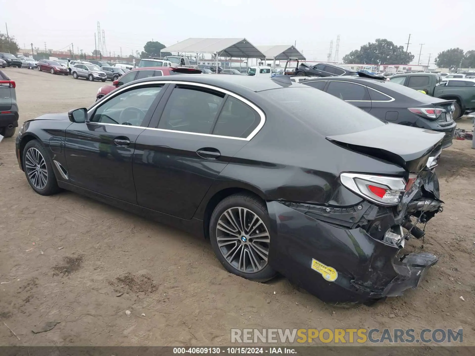 3 Photograph of a damaged car WBAJA9C07LCD52528 BMW 530E 2020