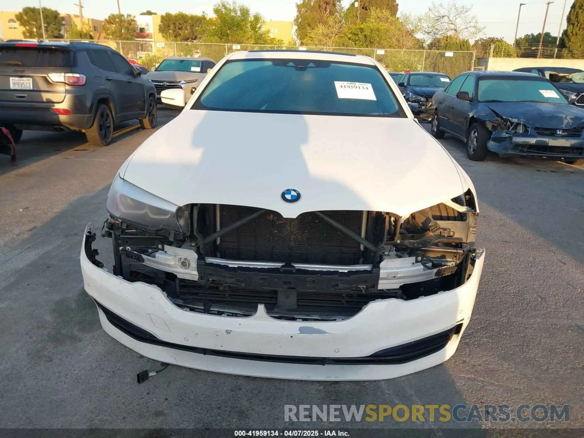 13 Photograph of a damaged car WBAJA9C08LCD41408 BMW 530E 2020