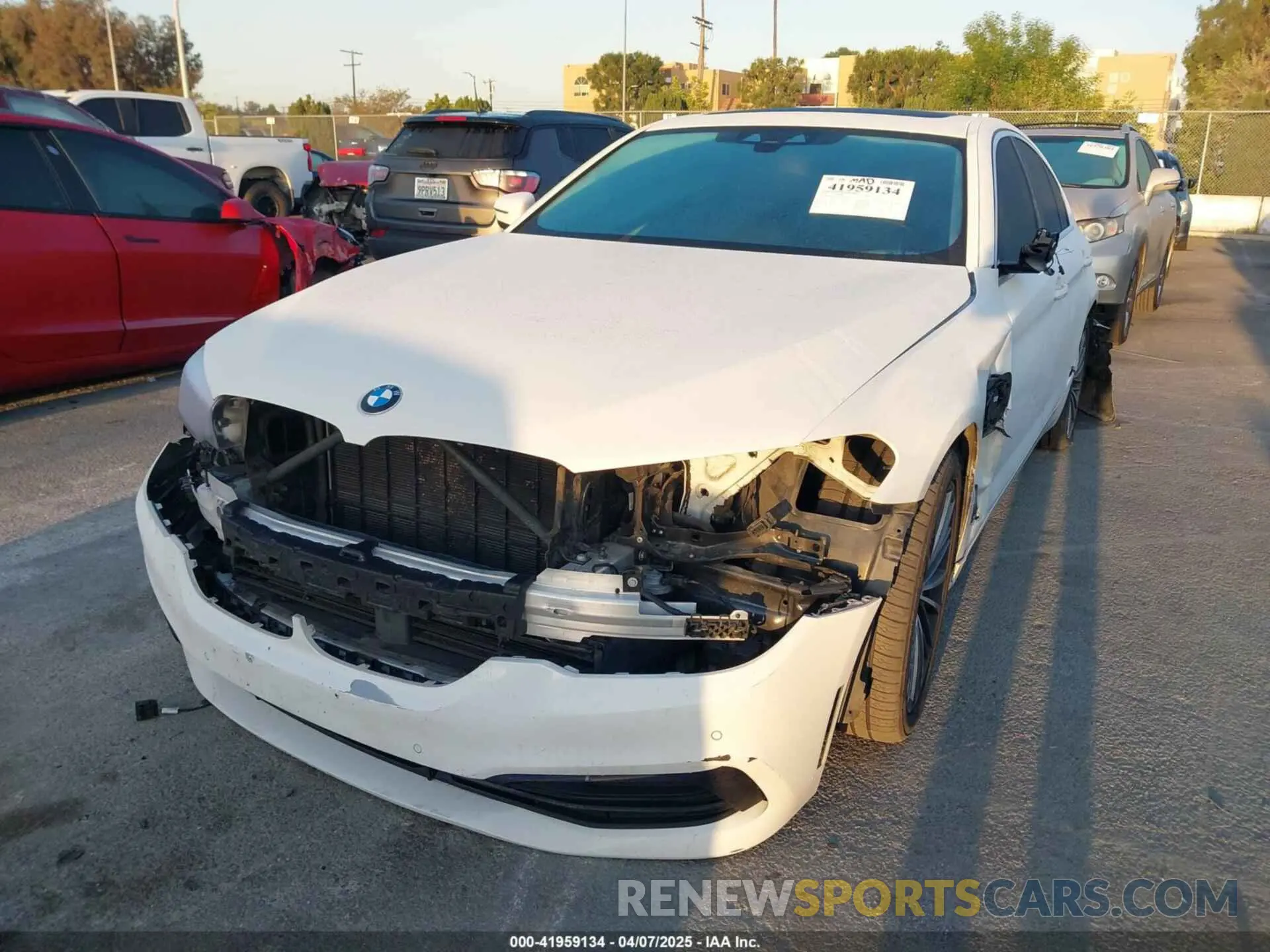 2 Photograph of a damaged car WBAJA9C08LCD41408 BMW 530E 2020
