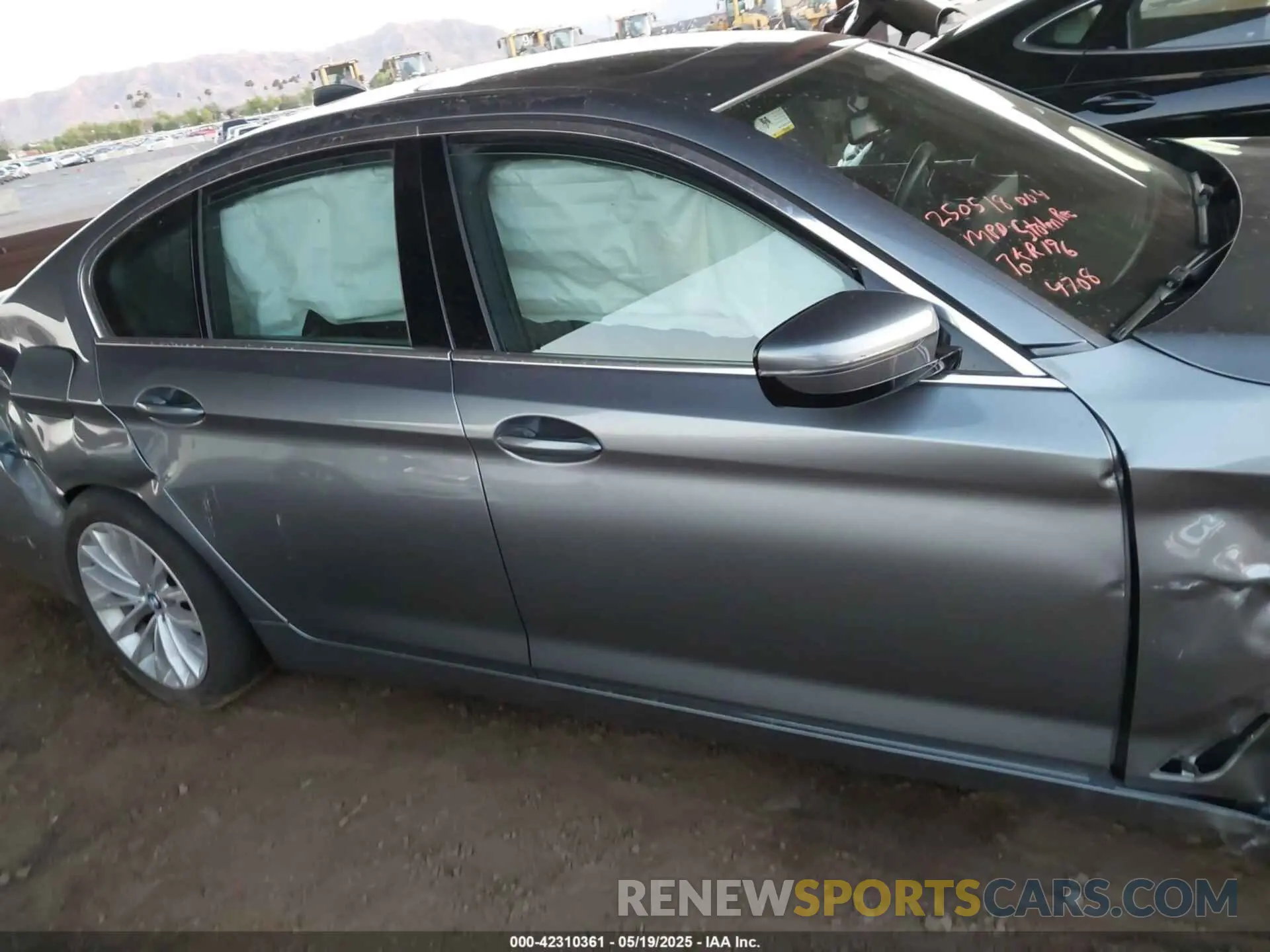 12 Photograph of a damaged car WBA13AG03MCG69374 BMW 530E 2021