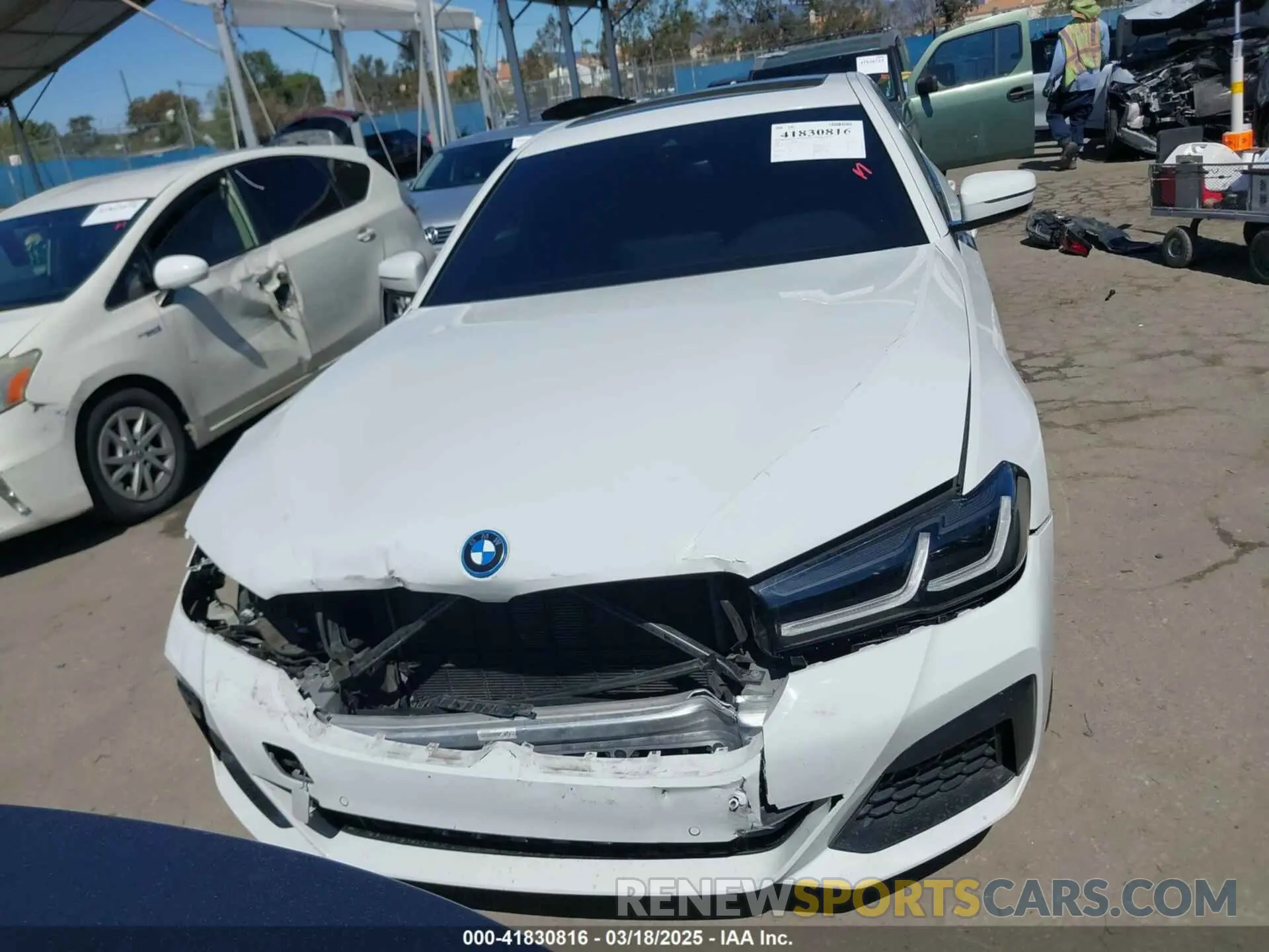 13 Photograph of a damaged car WBA13AG02PCM85786 BMW 530E 2023