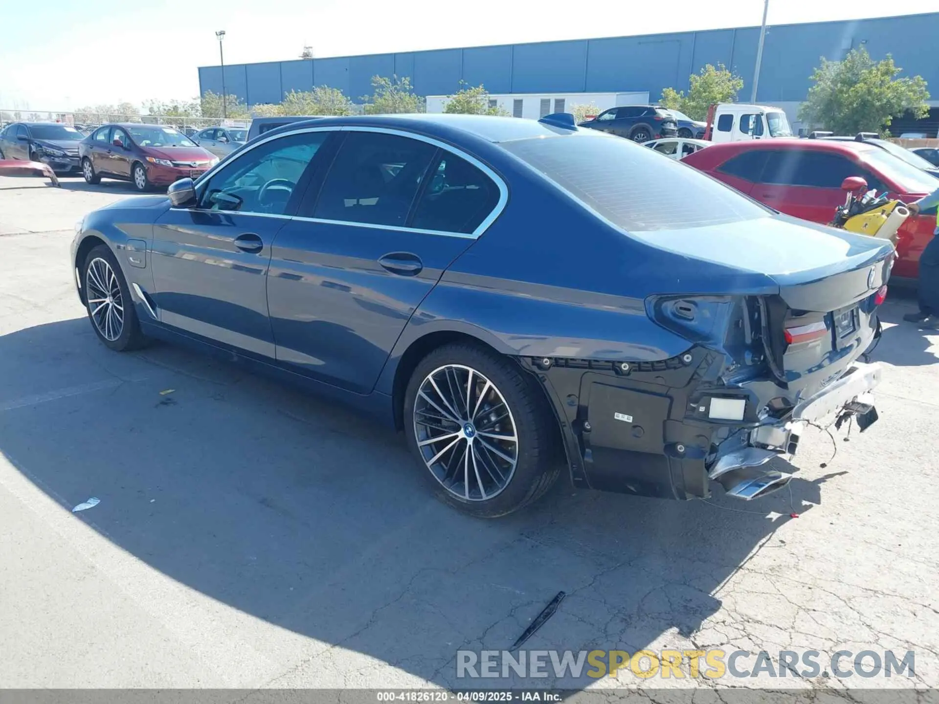3 Photograph of a damaged car WBA13AG04PCM42051 BMW 530E 2023