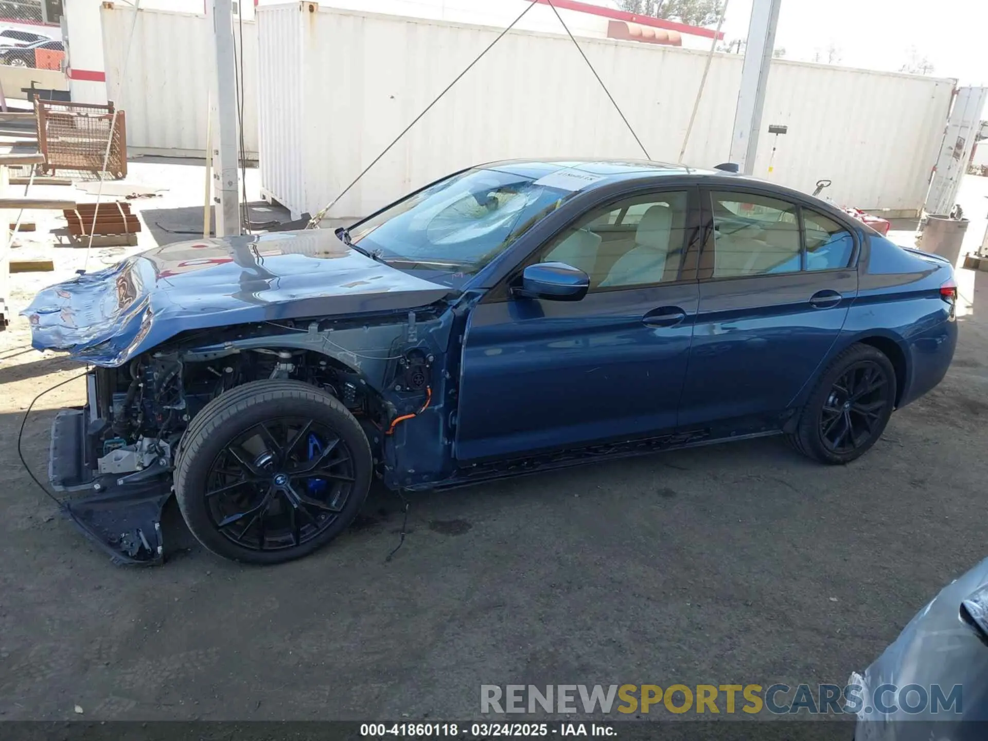 15 Photograph of a damaged car WBA13AG05PCM09852 BMW 530E 2023