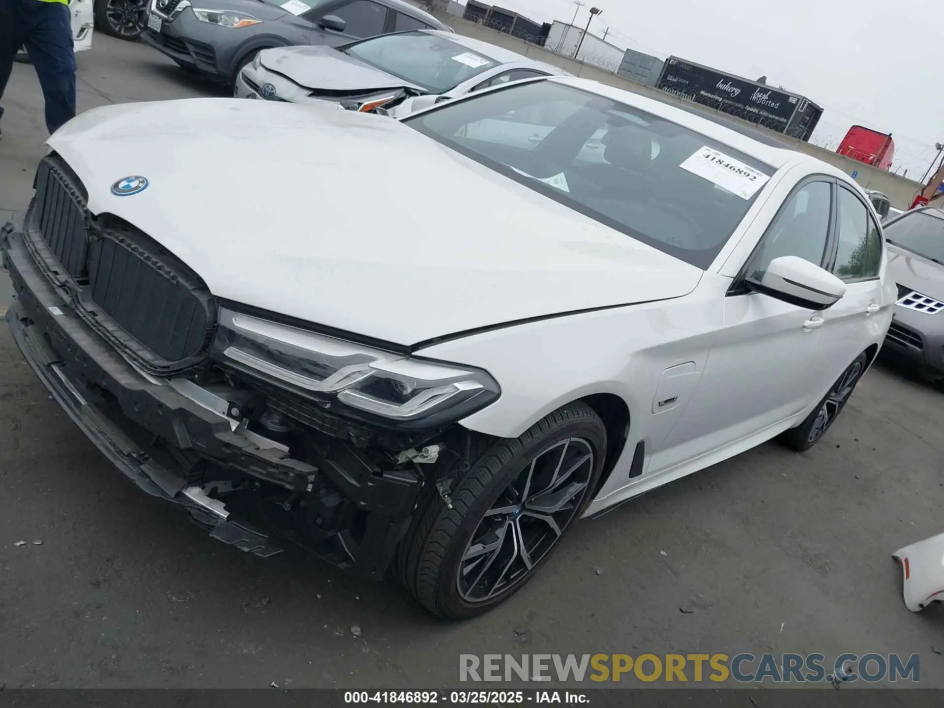 2 Photograph of a damaged car WBA13AG06PCM79635 BMW 530E 2023