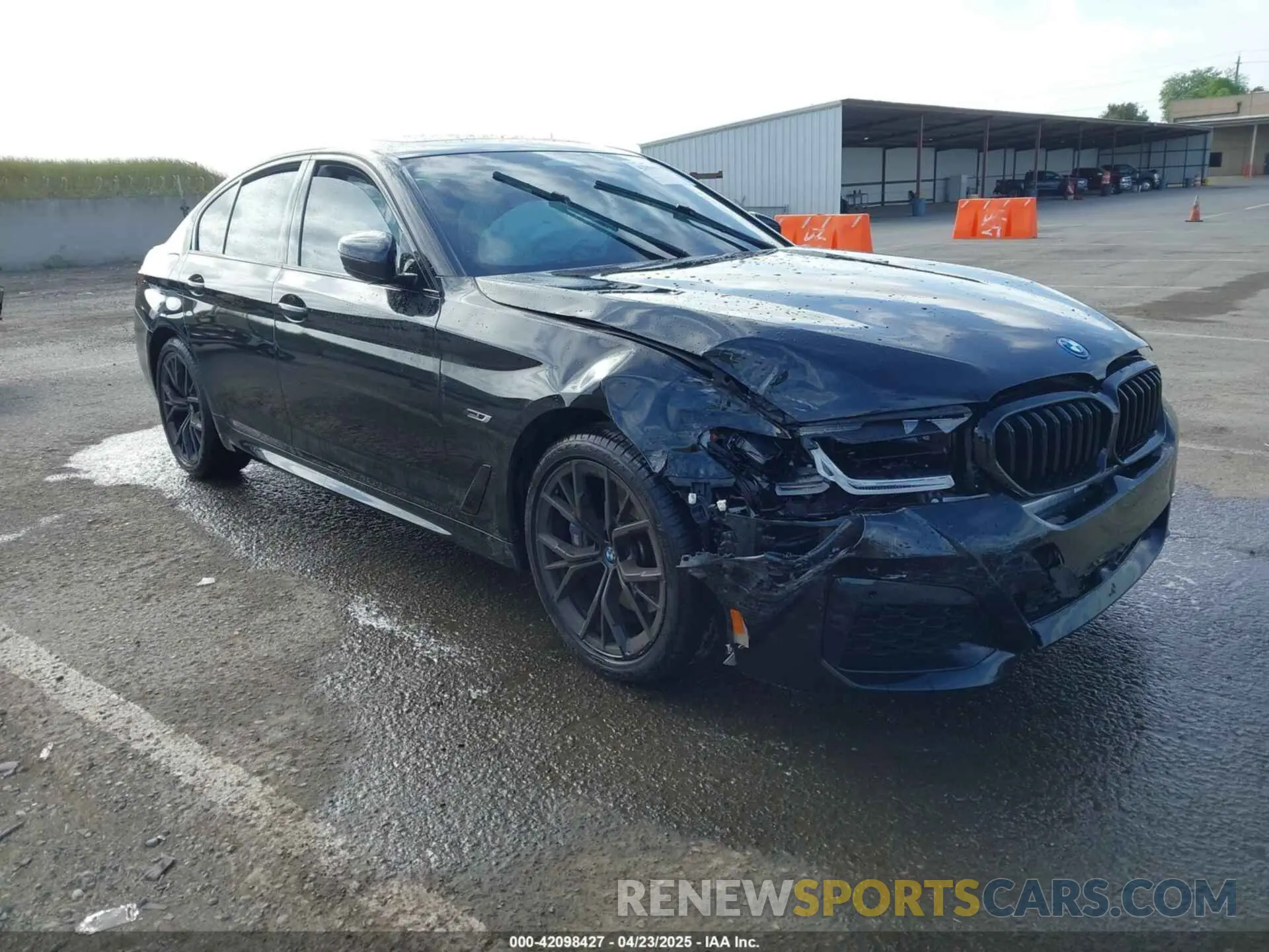 1 Photograph of a damaged car WBA13AG09PCL56556 BMW 530E 2023