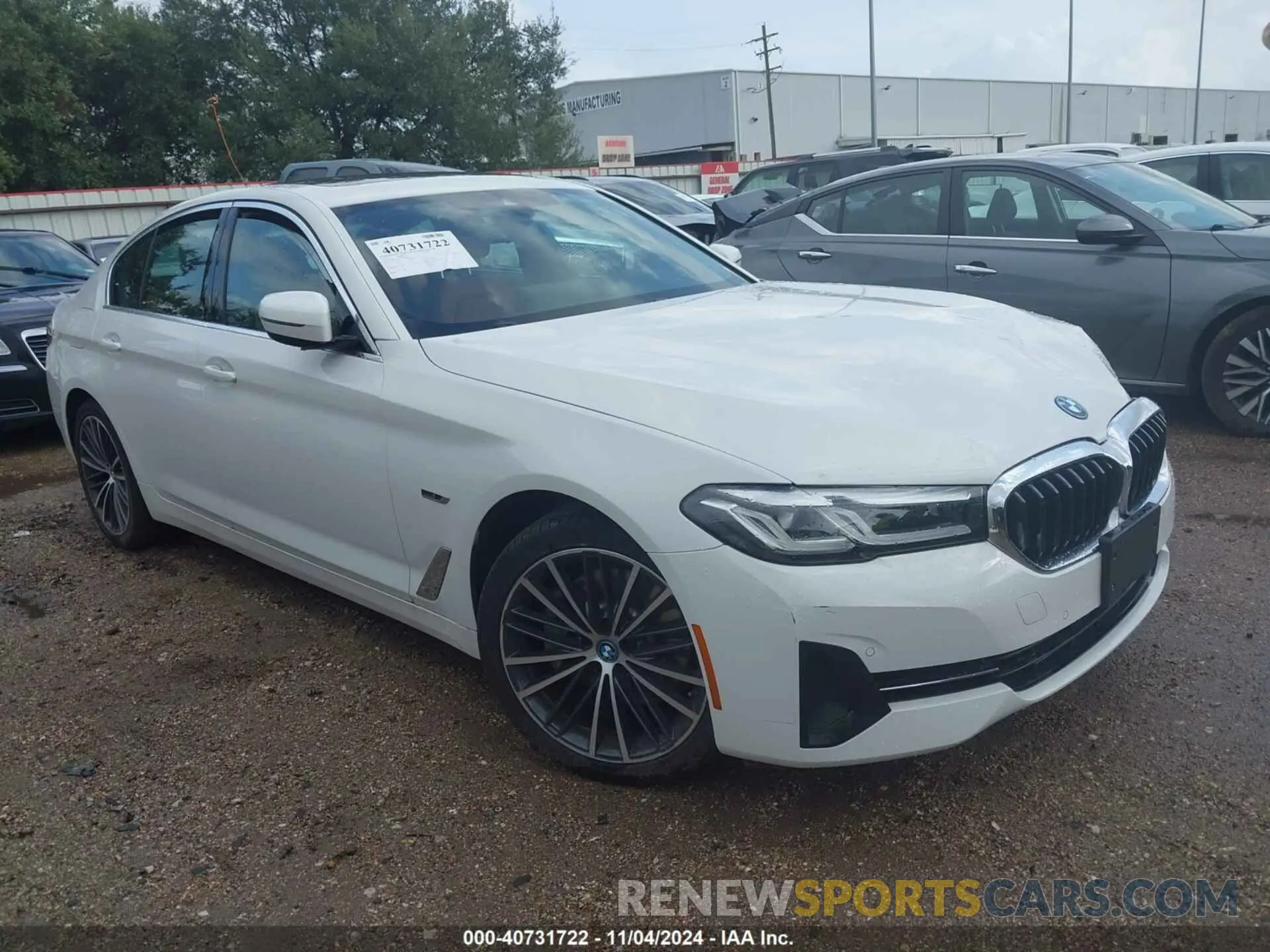 1 Photograph of a damaged car WBA13AG0XPCN68804 BMW 530E 2023