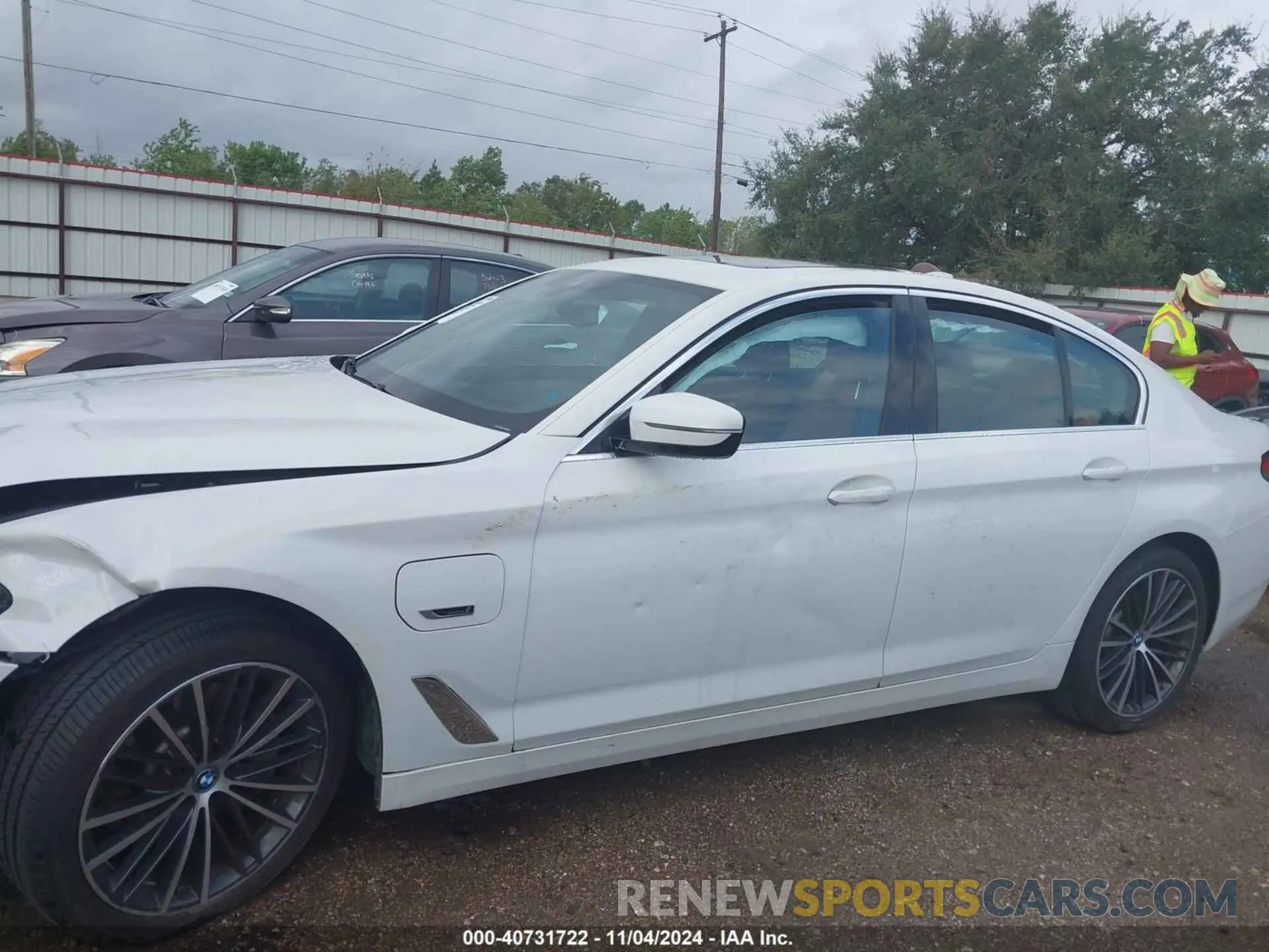 13 Photograph of a damaged car WBA13AG0XPCN68804 BMW 530E 2023