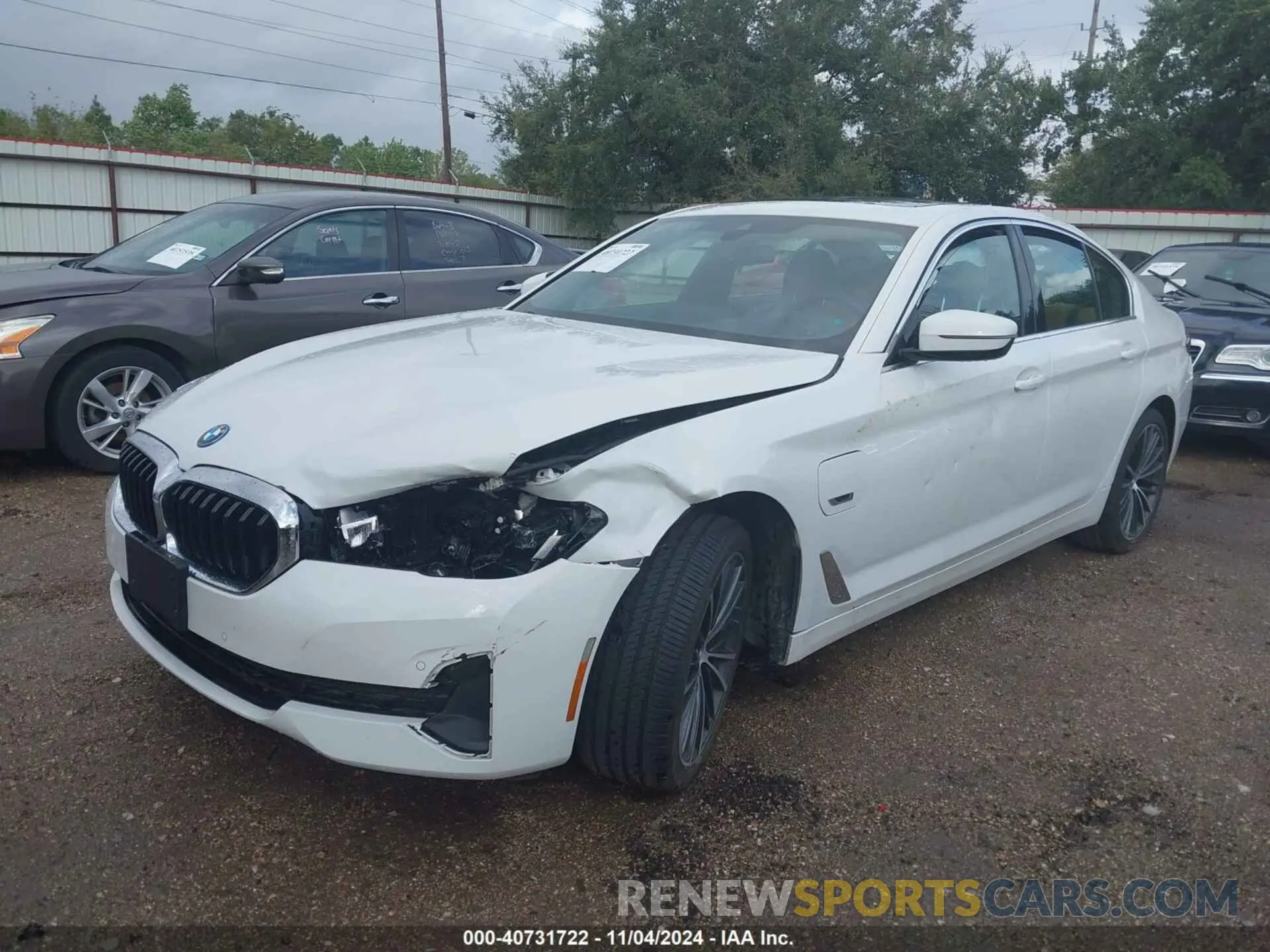 2 Photograph of a damaged car WBA13AG0XPCN68804 BMW 530E 2023