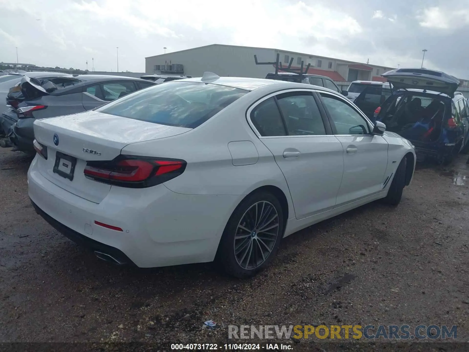 4 Photograph of a damaged car WBA13AG0XPCN68804 BMW 530E 2023