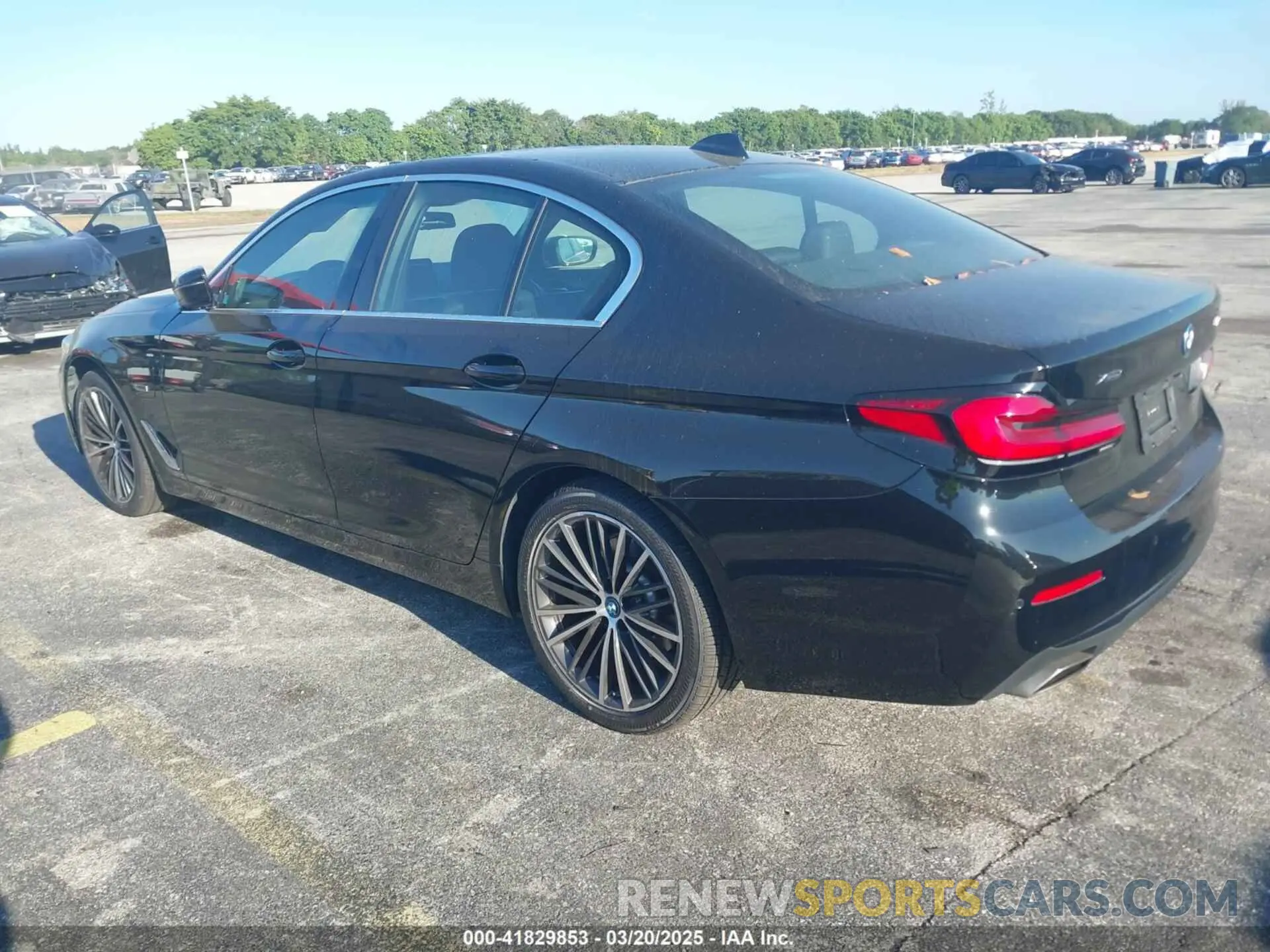 3 Photograph of a damaged car WBA33AG07PCN60636 BMW 530E 2023