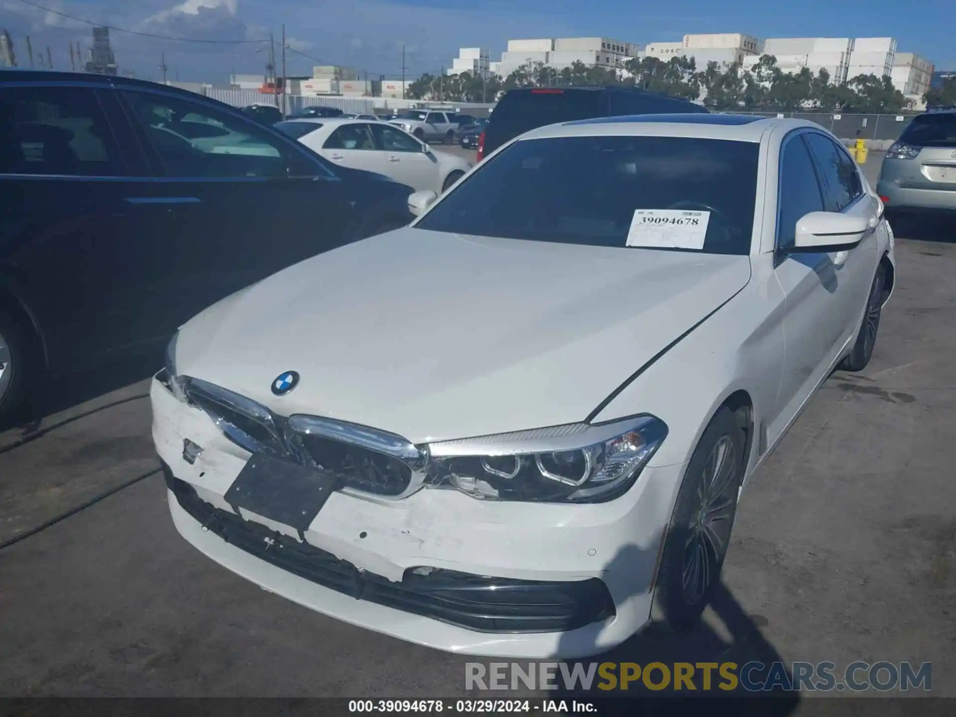 6 Photograph of a damaged car WBAJA5C51KBX86370 BMW 530I 2019