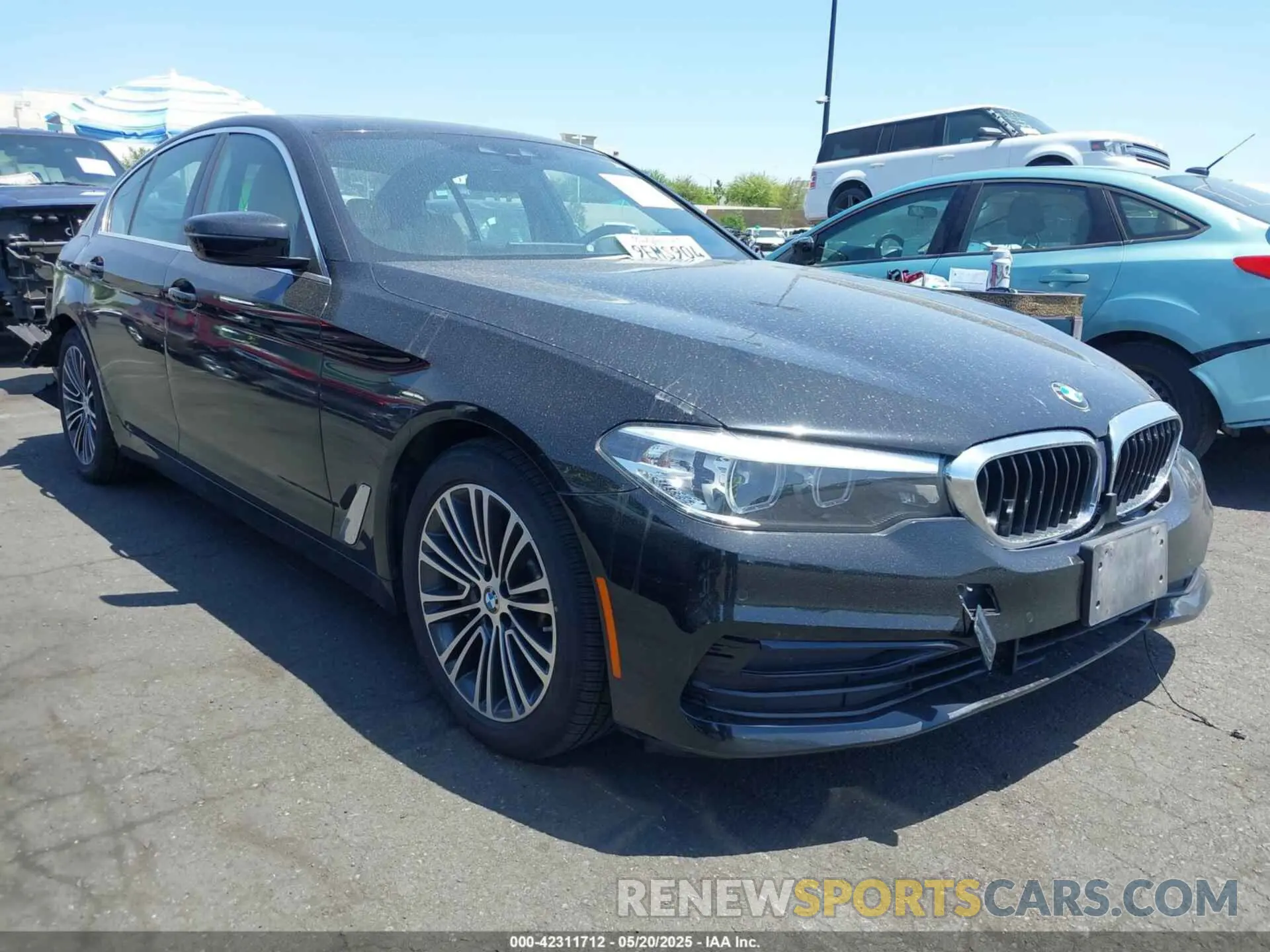 1 Photograph of a damaged car WBAJA5C51KWW02280 BMW 530I 2019