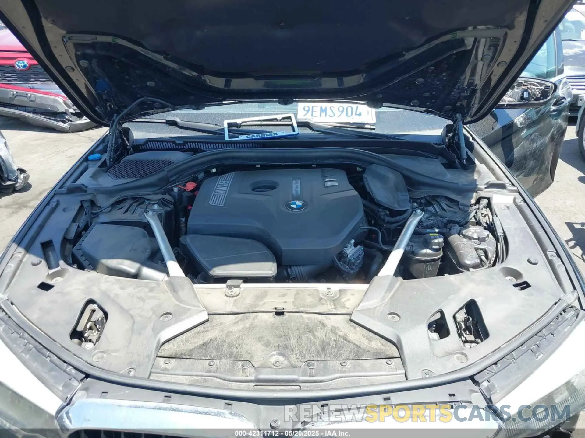 10 Photograph of a damaged car WBAJA5C51KWW02280 BMW 530I 2019