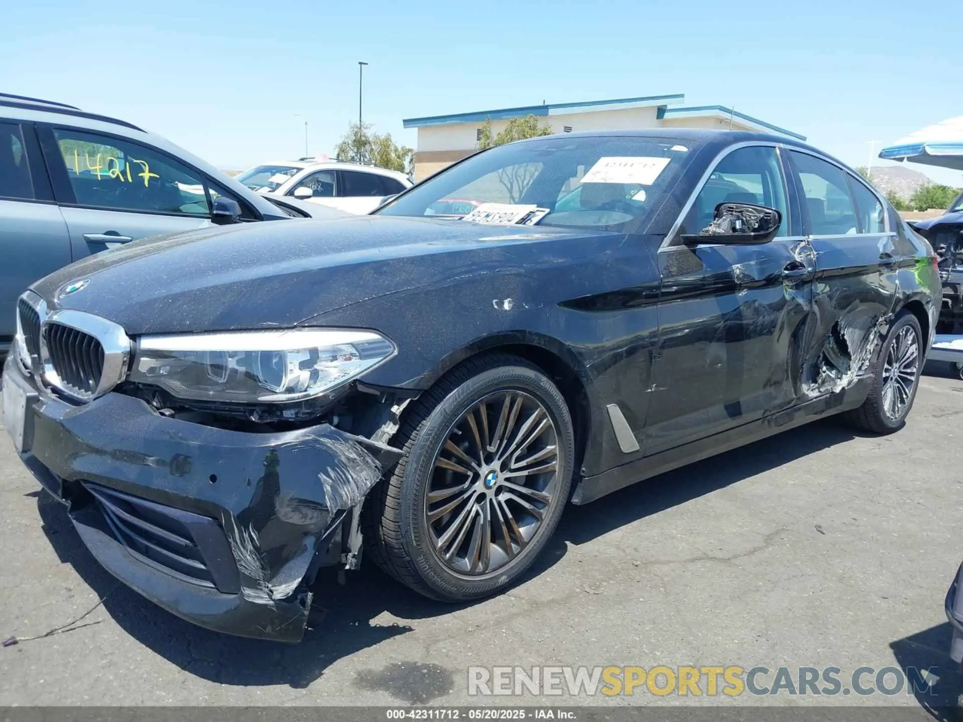 2 Photograph of a damaged car WBAJA5C51KWW02280 BMW 530I 2019