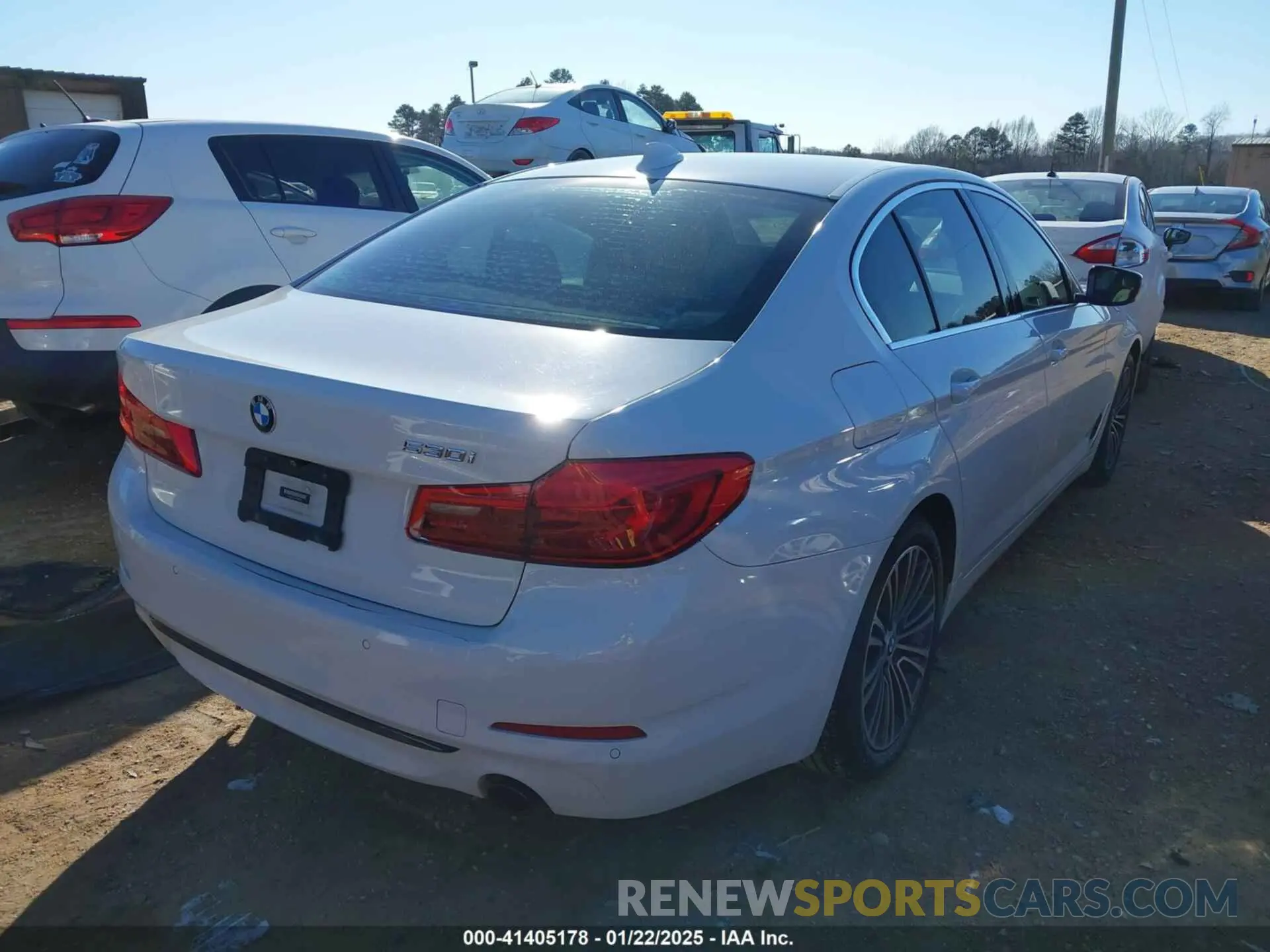 4 Photograph of a damaged car WBAJA5C51KWW09200 BMW 530I 2019