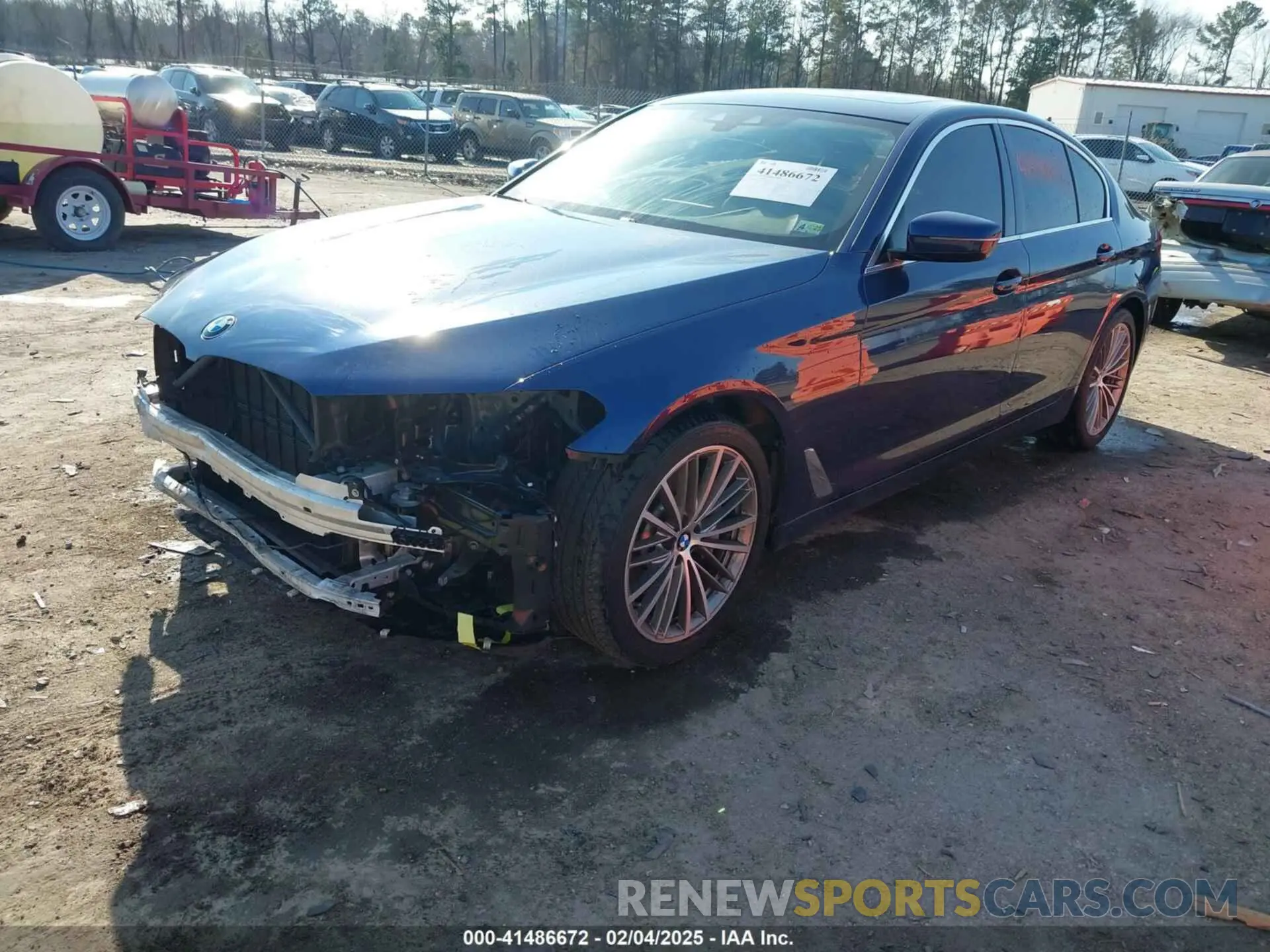2 Photograph of a damaged car WBAJA5C51KWW24456 BMW 530I 2019