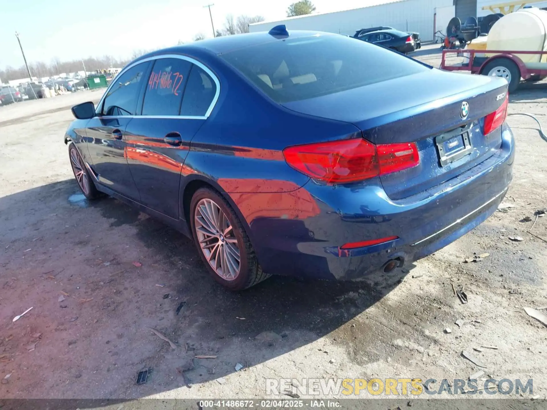 3 Photograph of a damaged car WBAJA5C51KWW24456 BMW 530I 2019