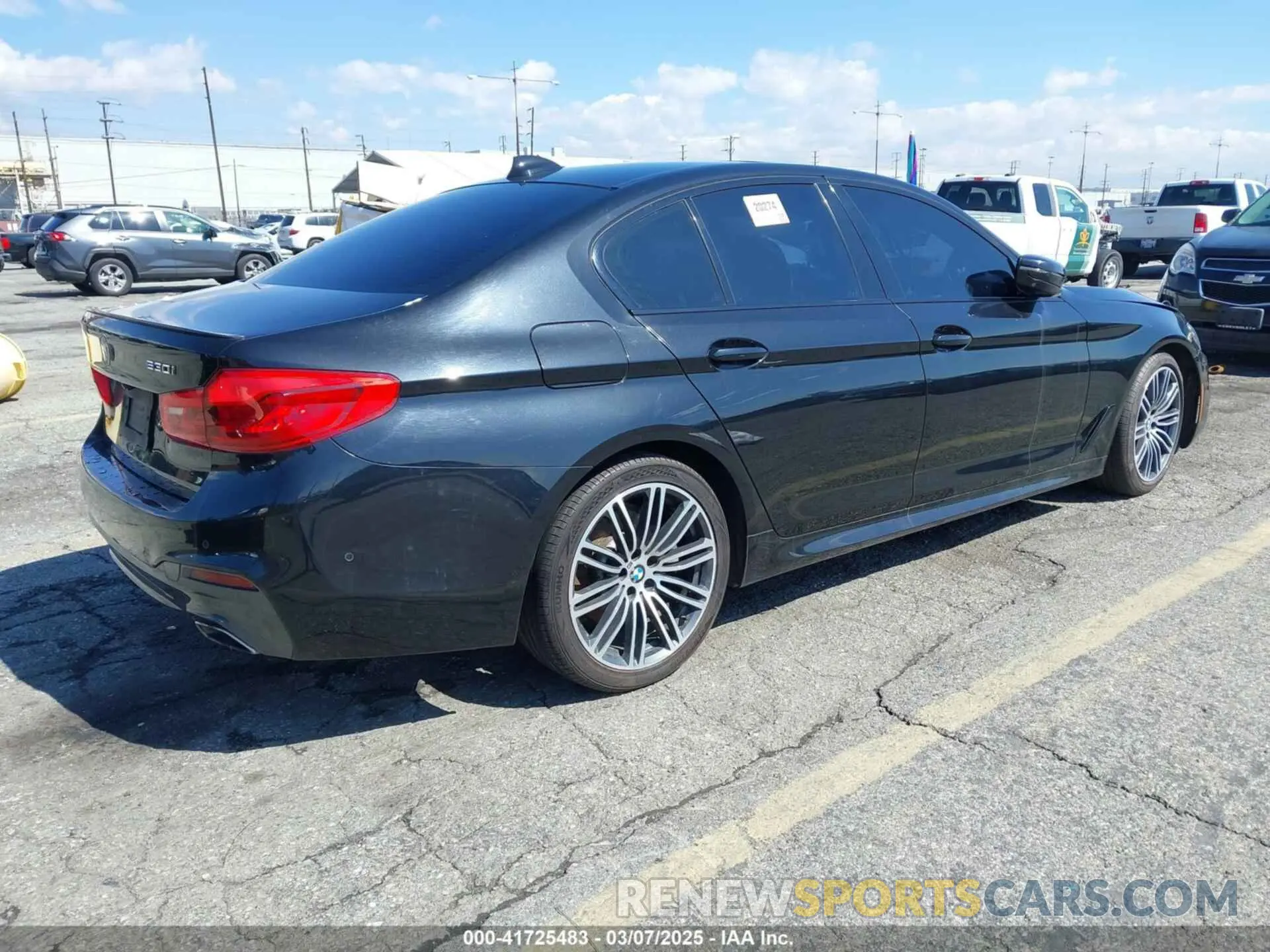 4 Photograph of a damaged car WBAJA5C52KWW19489 BMW 530I 2019
