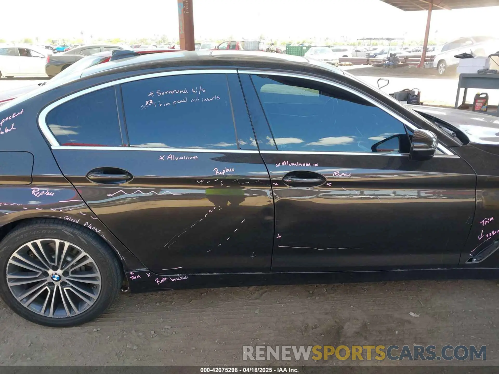 17 Photograph of a damaged car WBAJA5C52KWW20562 BMW 530I 2019