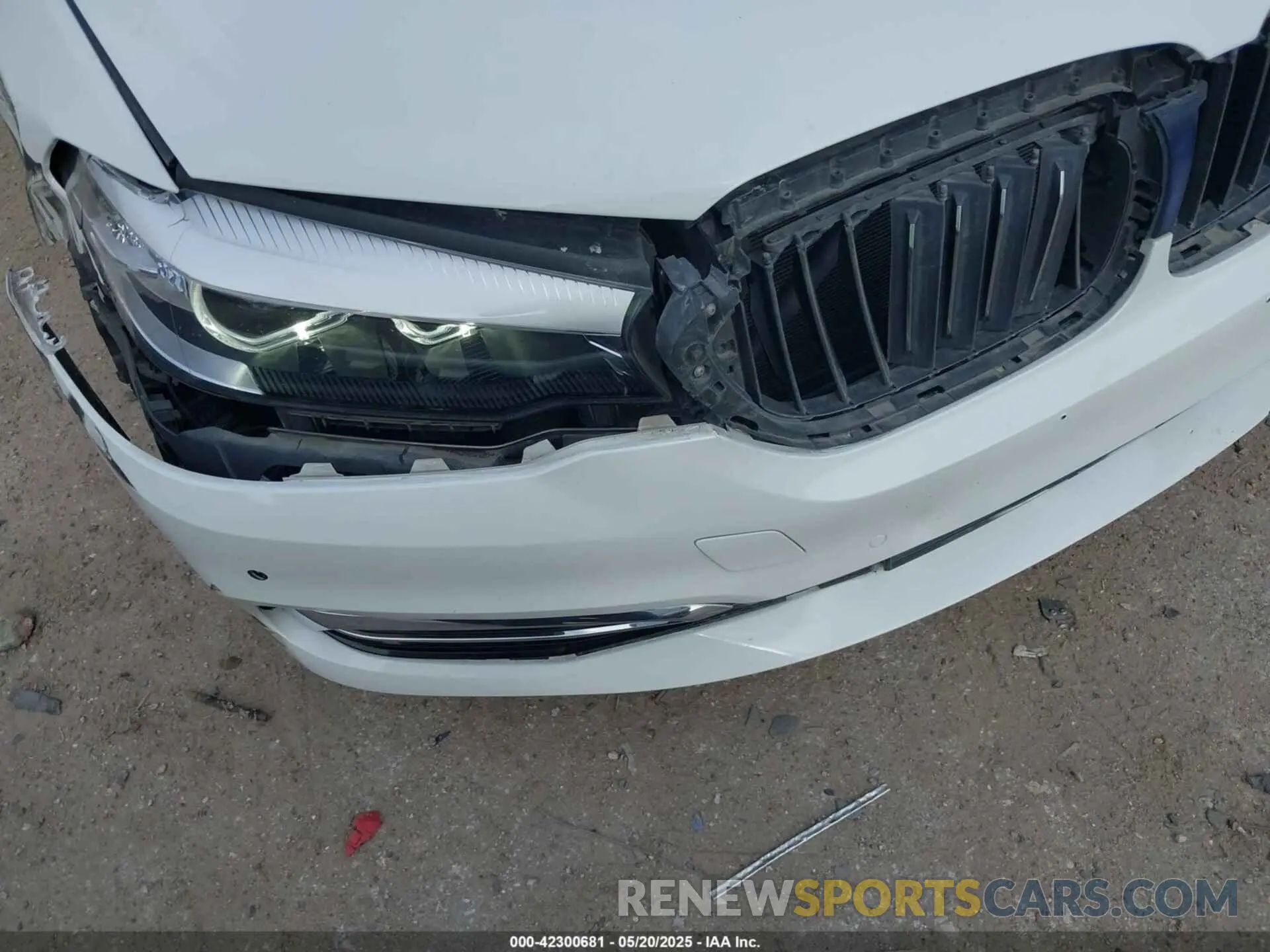 6 Photograph of a damaged car WBAJA5C53KG900629 BMW 530I 2019