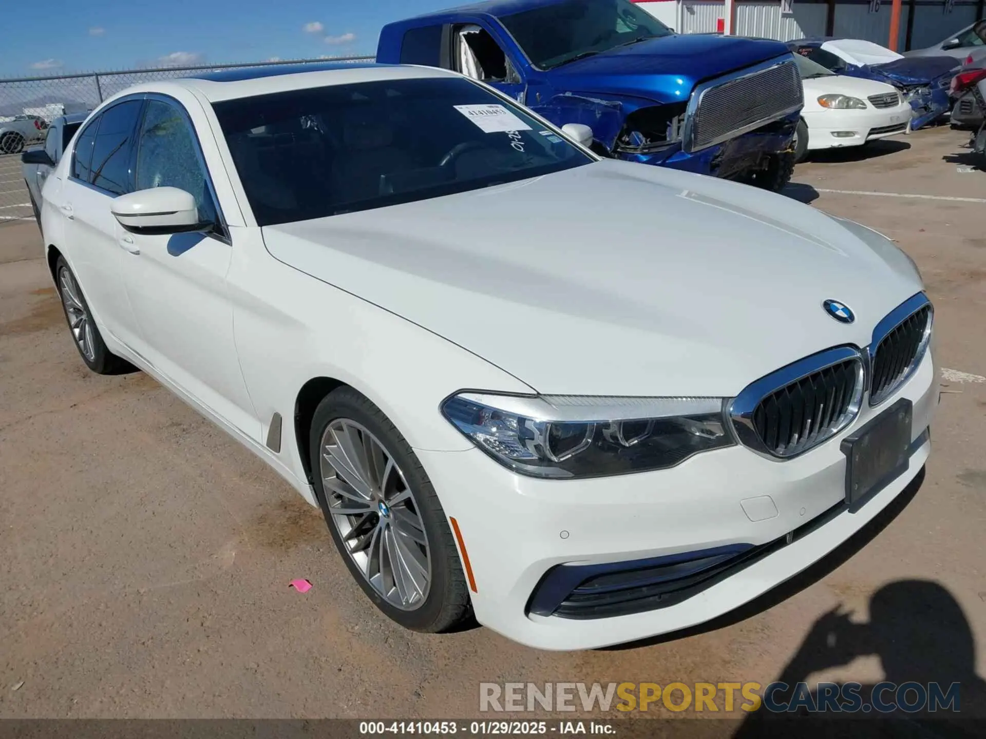 1 Photograph of a damaged car WBAJA5C55KWW41678 BMW 530I 2019