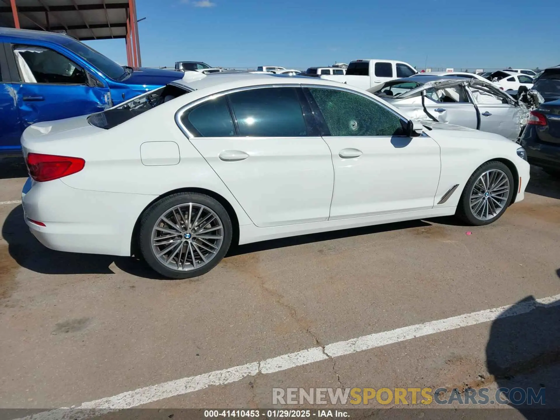 13 Photograph of a damaged car WBAJA5C55KWW41678 BMW 530I 2019