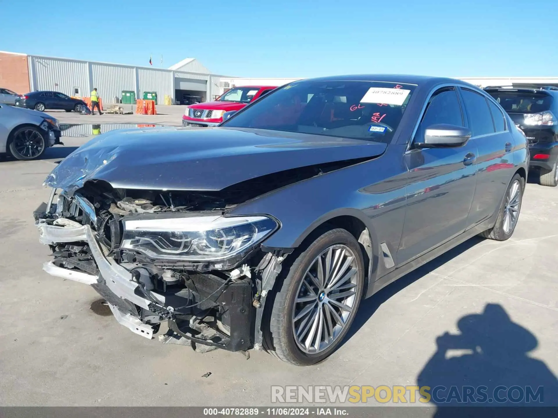 2 Photograph of a damaged car WBAJA5C58KWA57746 BMW 530I 2019