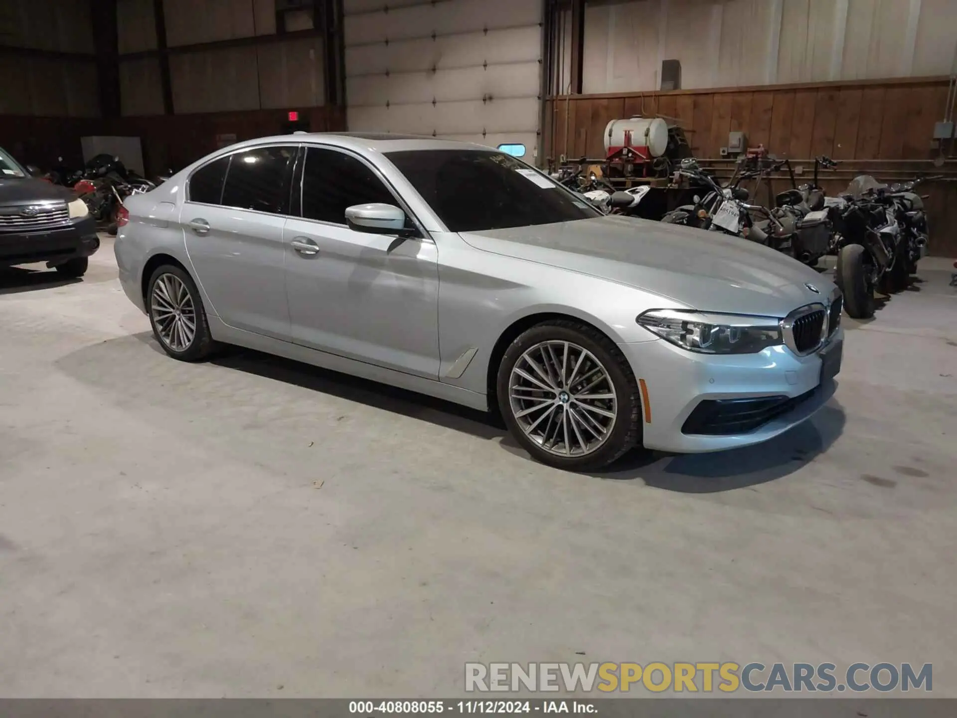 1 Photograph of a damaged car WBAJA5C59KWW35544 BMW 530I 2019