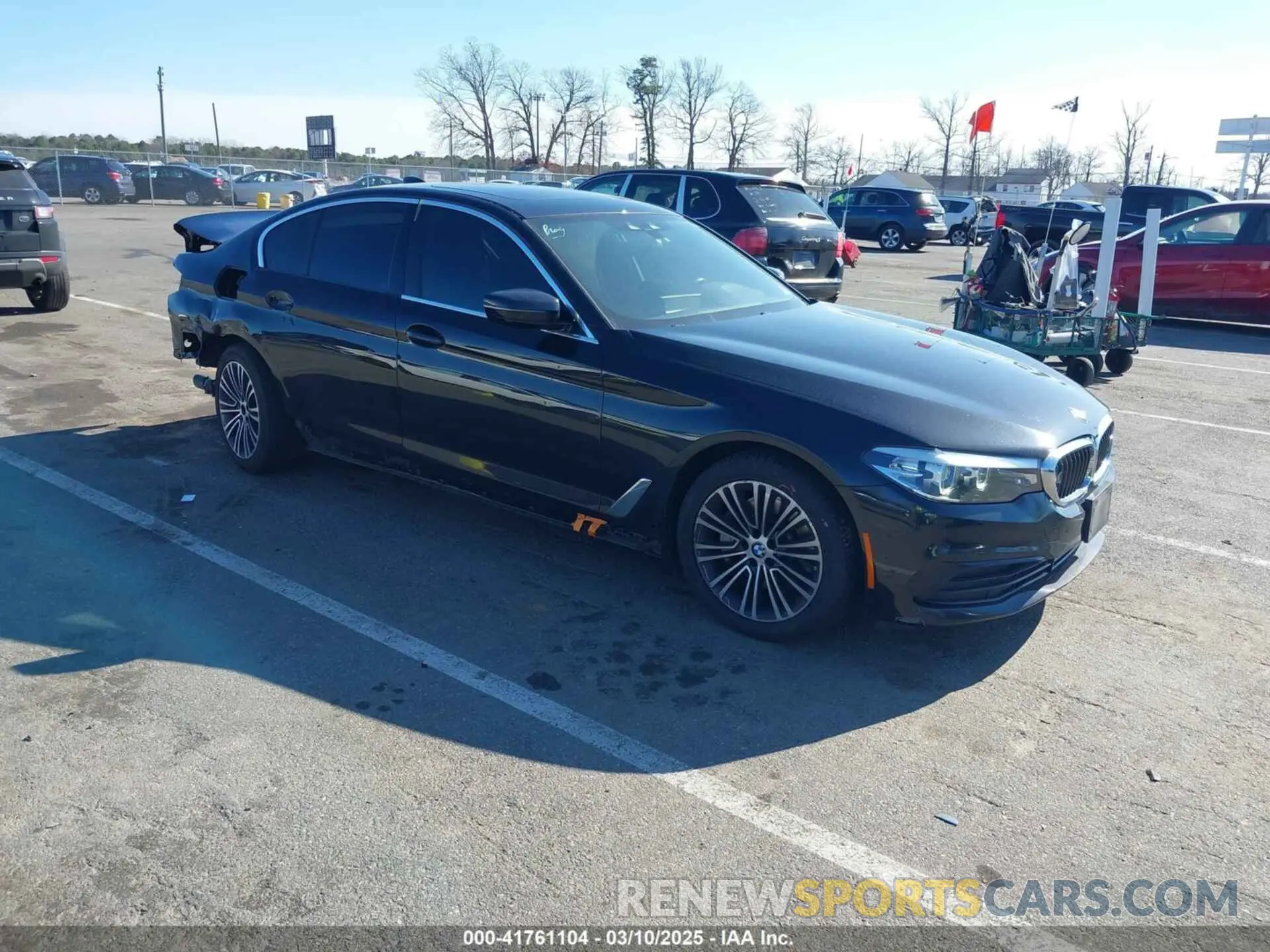1 Photograph of a damaged car WBAJA7C50KG910787 BMW 530I 2019