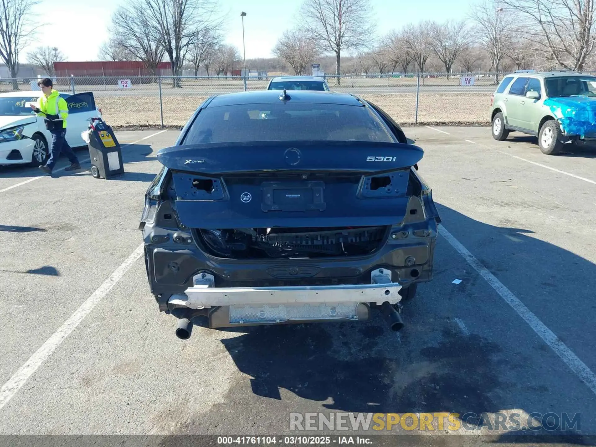 16 Photograph of a damaged car WBAJA7C50KG910787 BMW 530I 2019