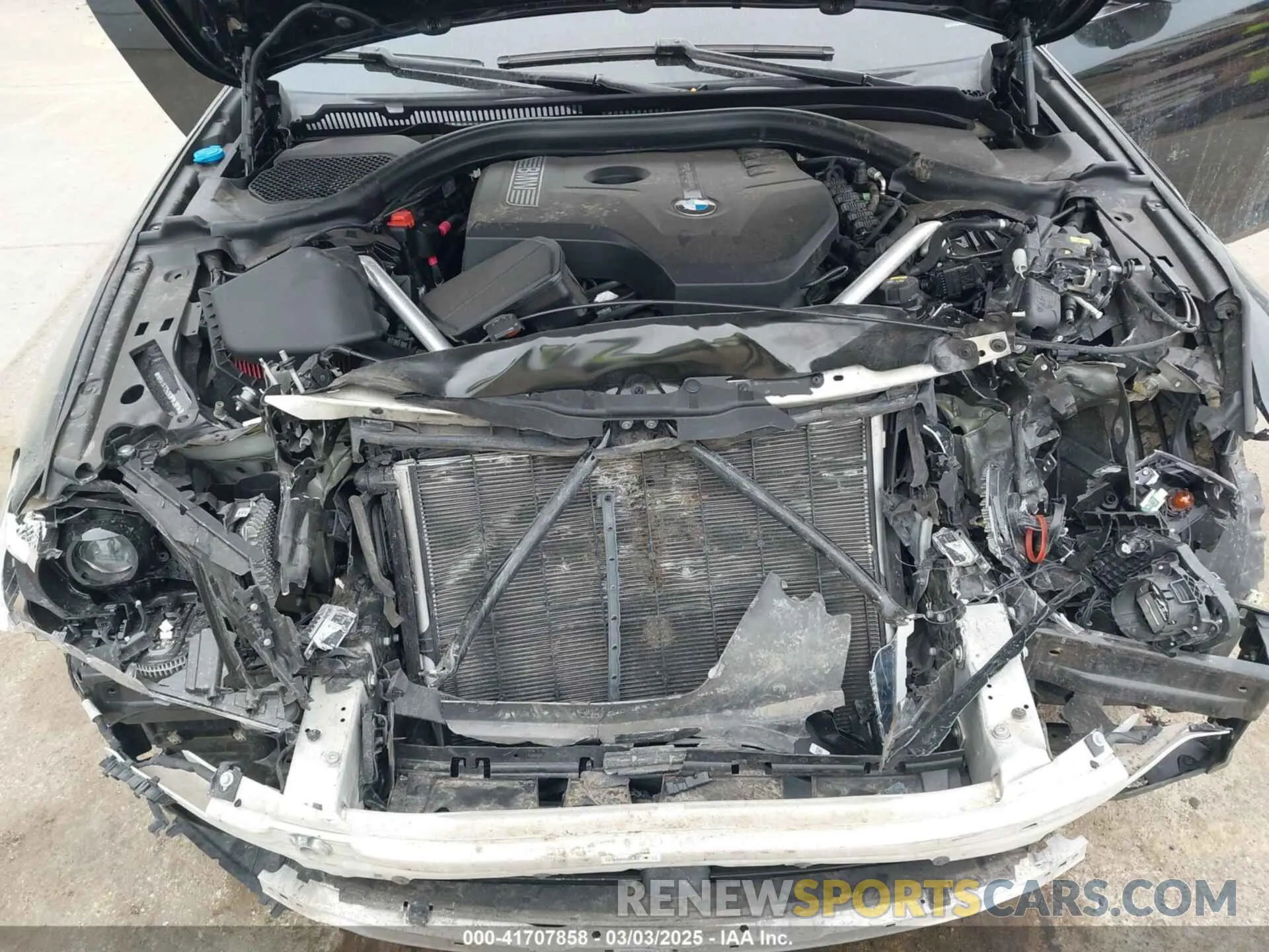10 Photograph of a damaged car WBAJA7C50KWW38148 BMW 530I 2019