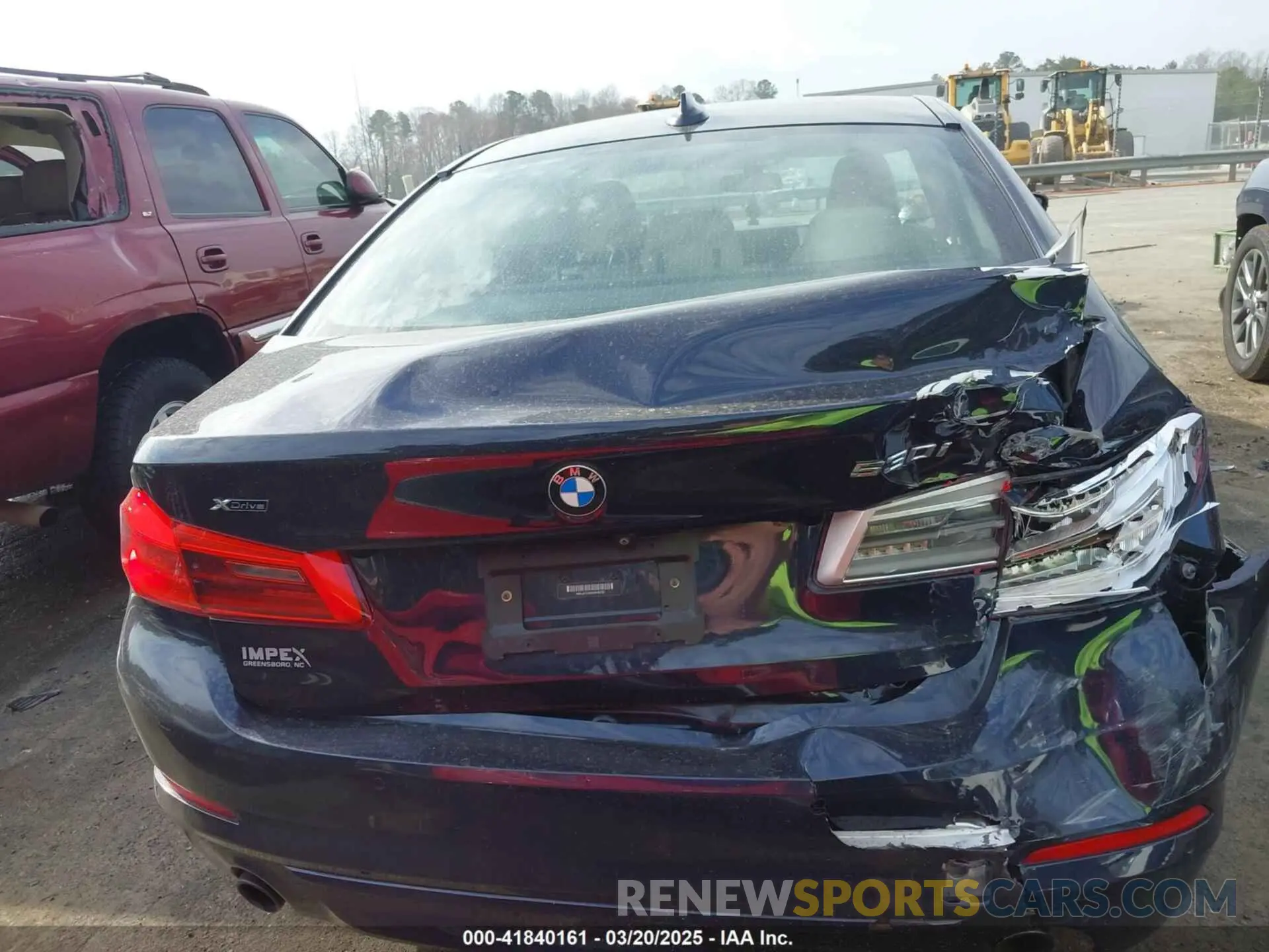 16 Photograph of a damaged car WBAJA7C50KWW48792 BMW 530I 2019