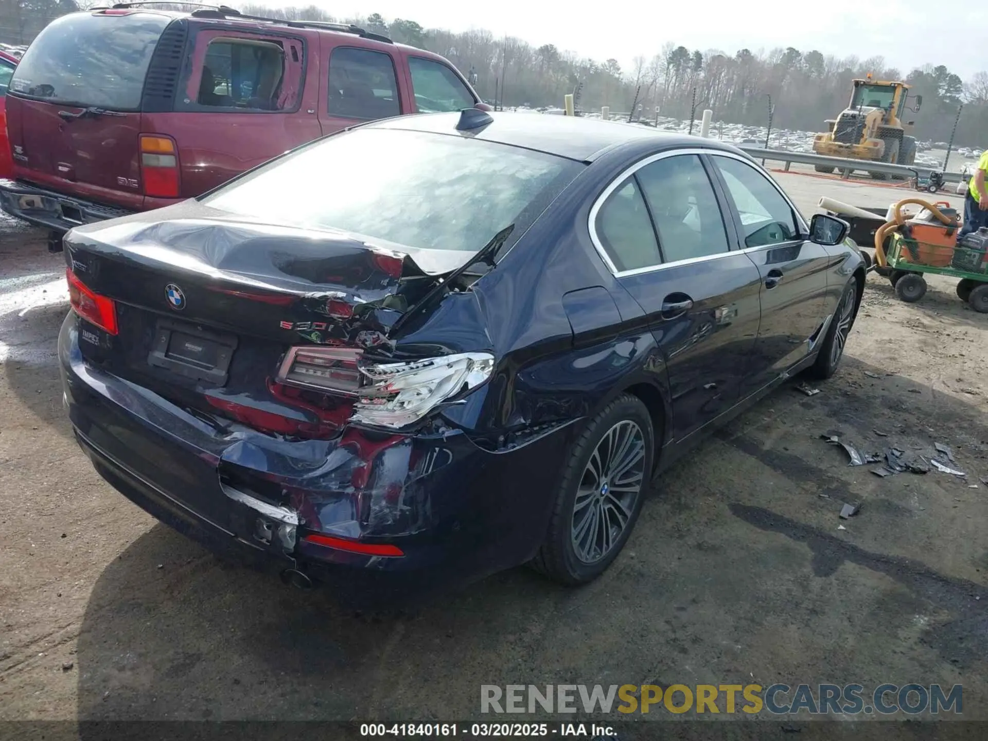 4 Photograph of a damaged car WBAJA7C50KWW48792 BMW 530I 2019