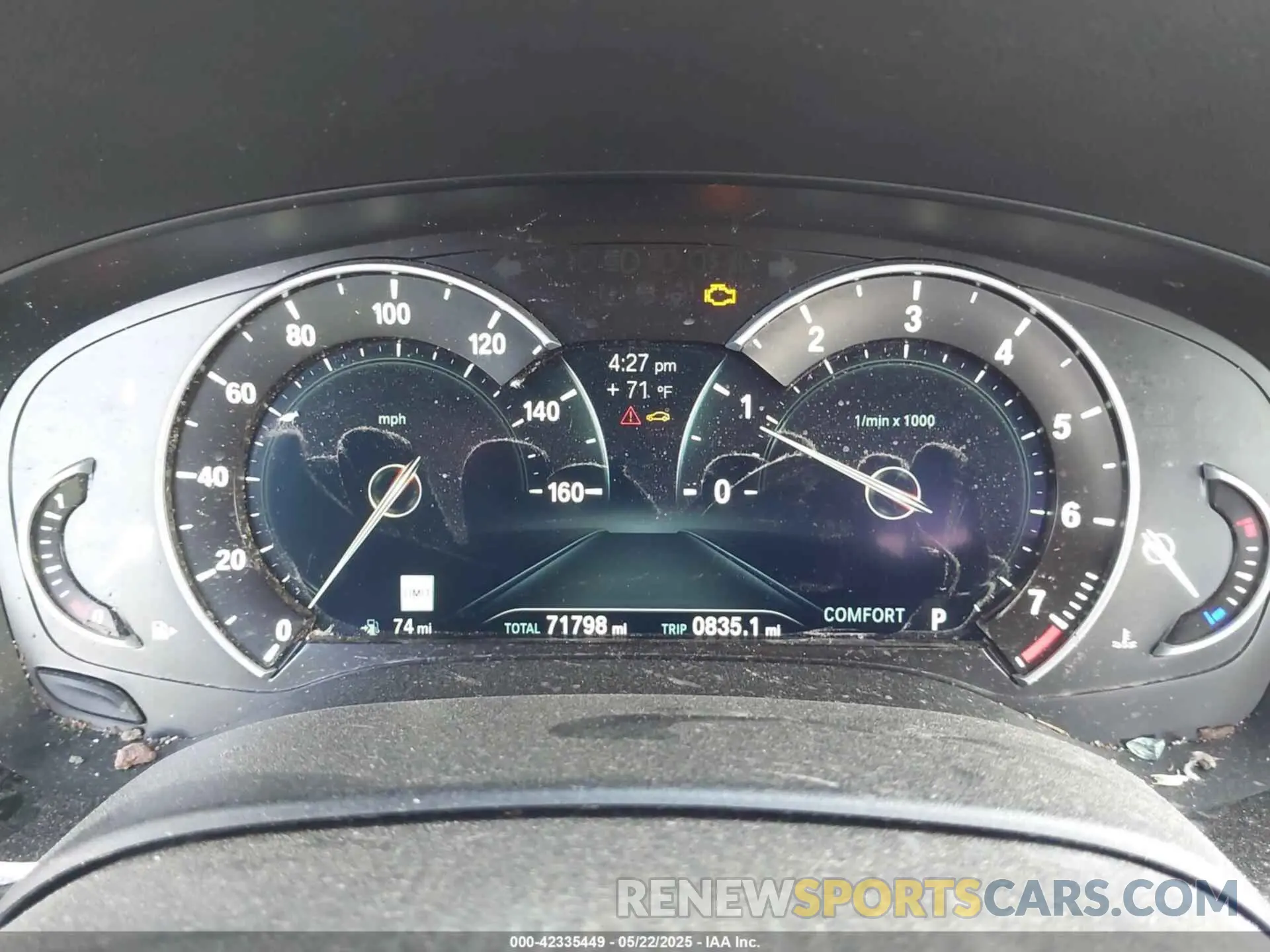 7 Photograph of a damaged car WBAJA7C51KWW12626 BMW 530I 2019