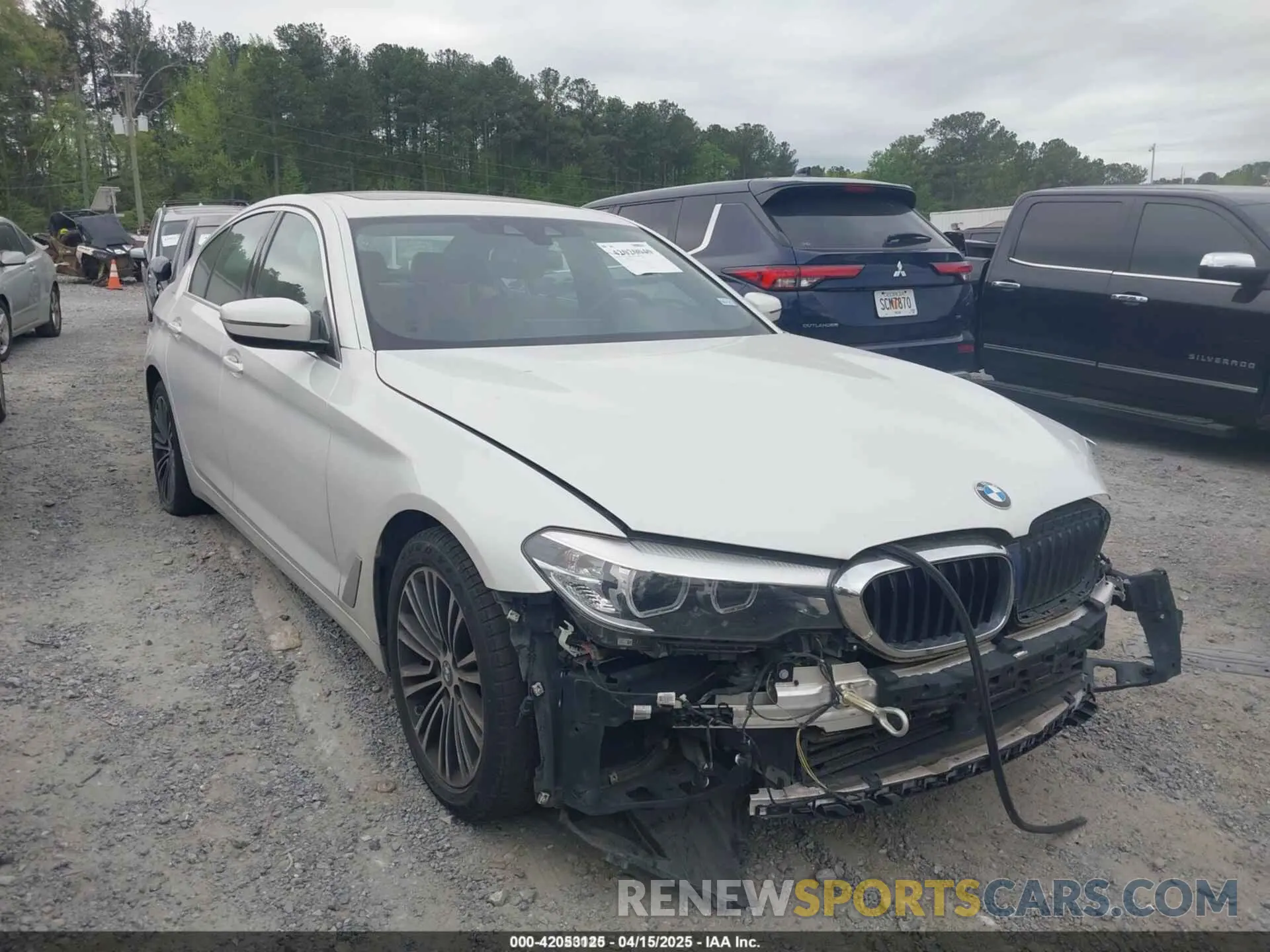 1 Photograph of a damaged car WBAJA7C53KWW48916 BMW 530I 2019