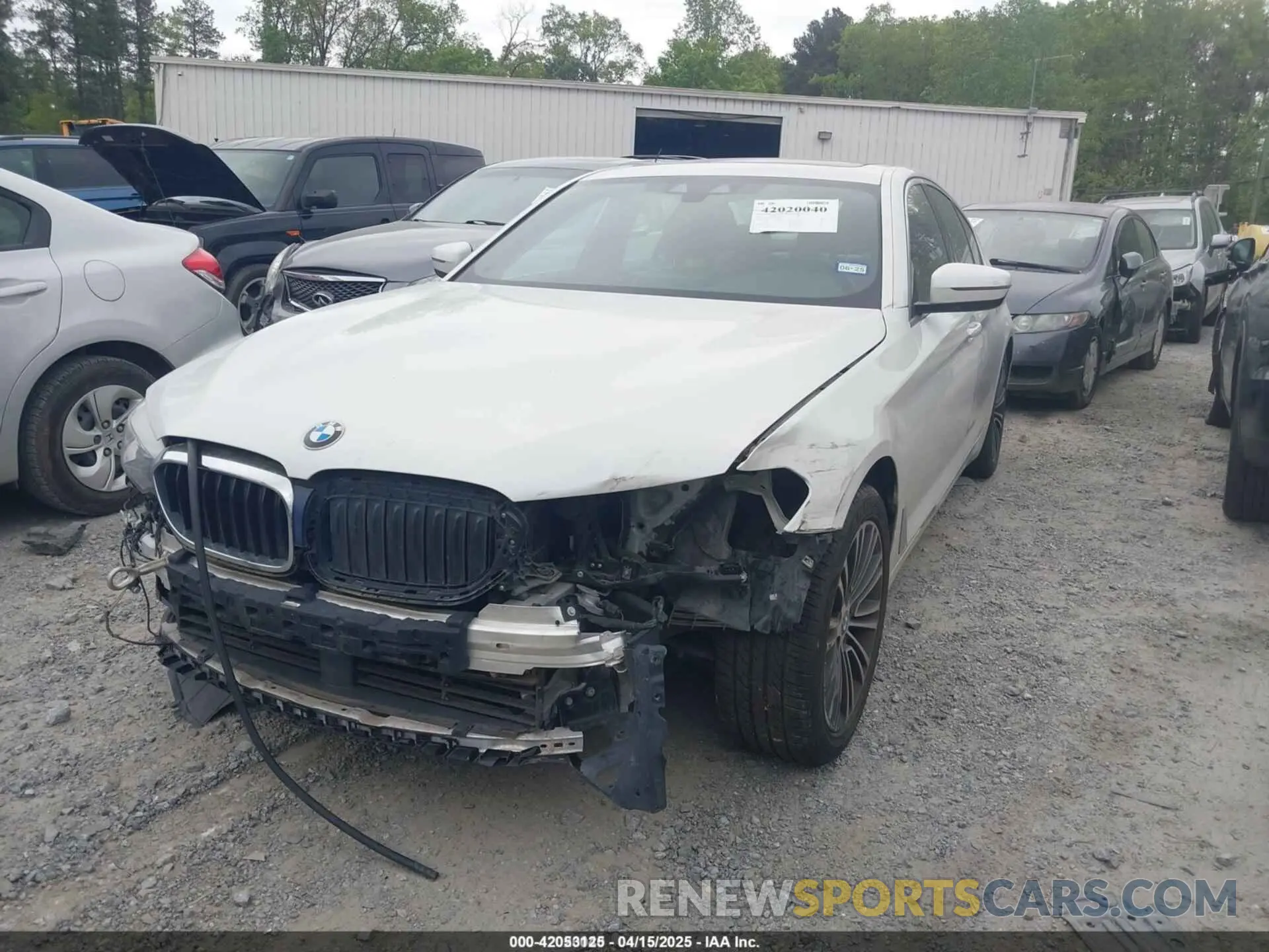 2 Photograph of a damaged car WBAJA7C53KWW48916 BMW 530I 2019
