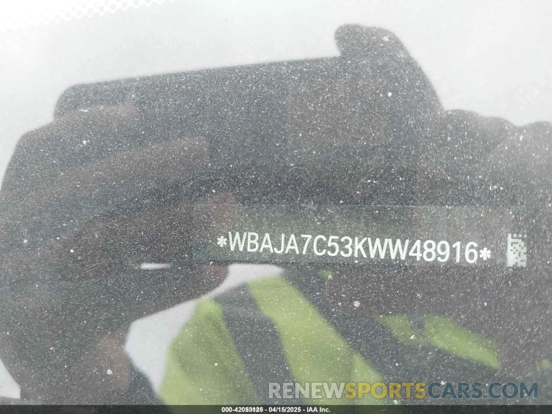 9 Photograph of a damaged car WBAJA7C53KWW48916 BMW 530I 2019