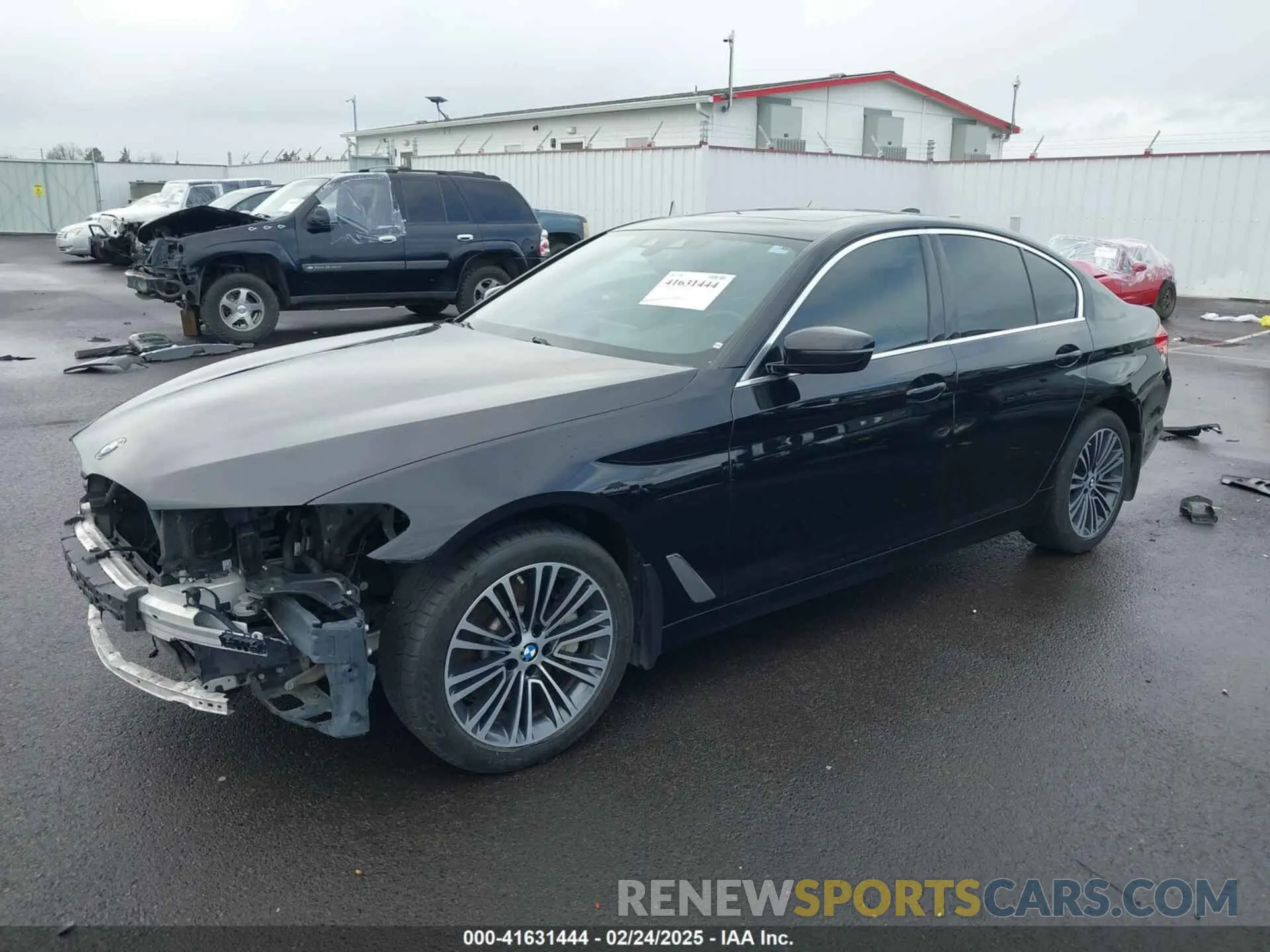 2 Photograph of a damaged car WBAJA7C54KWW07260 BMW 530I 2019