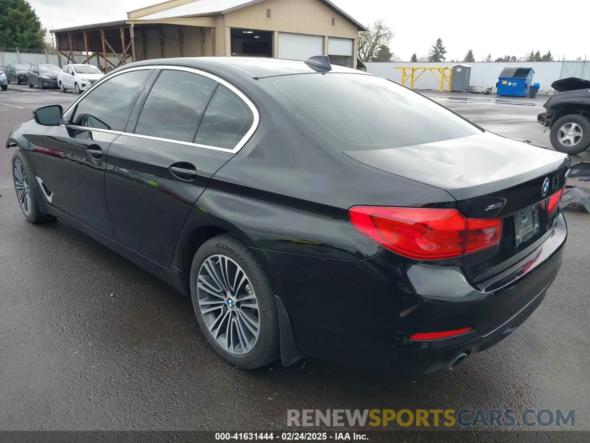 3 Photograph of a damaged car WBAJA7C54KWW07260 BMW 530I 2019