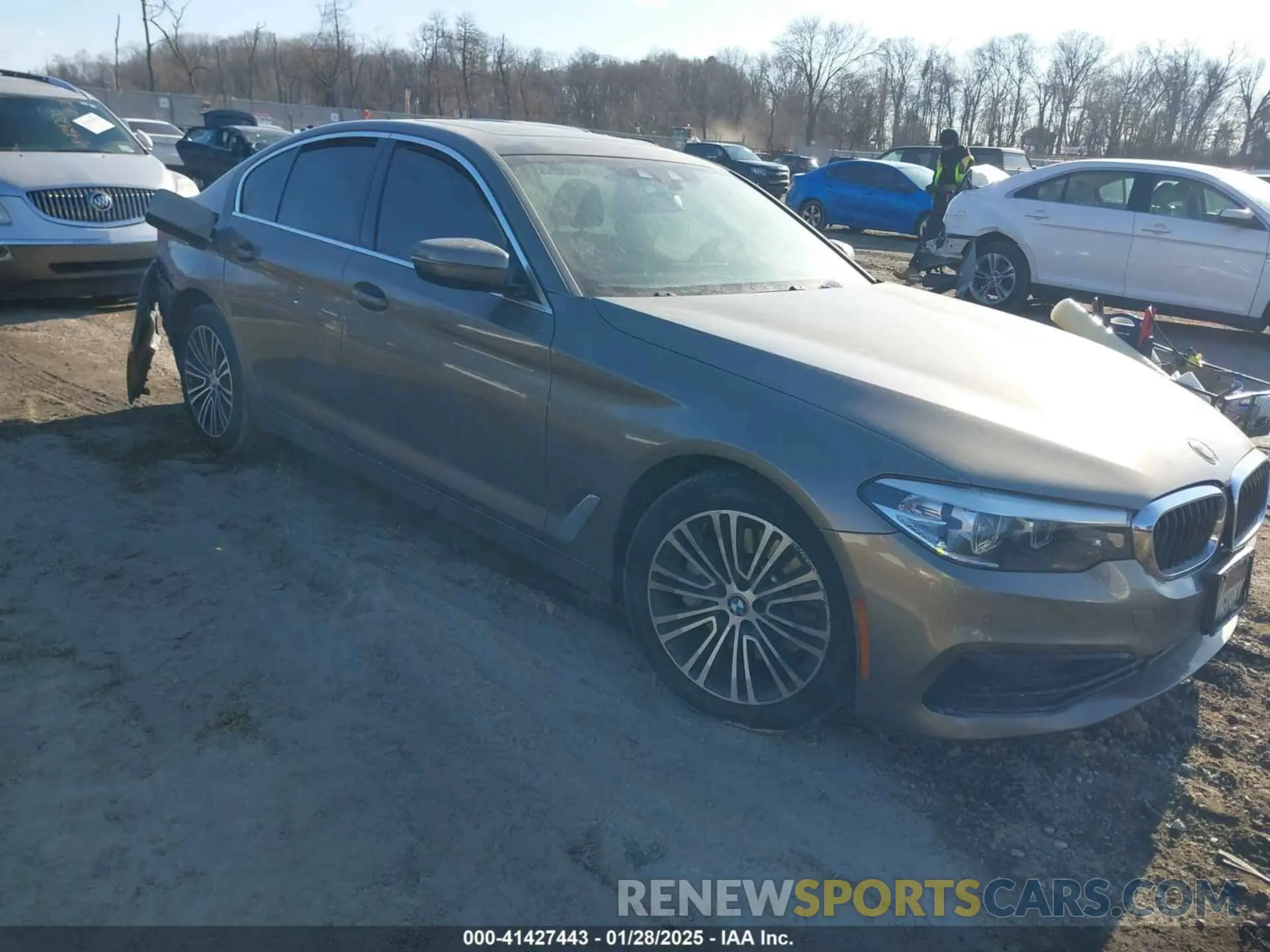 1 Photograph of a damaged car WBAJA7C54KWW40517 BMW 530I 2019
