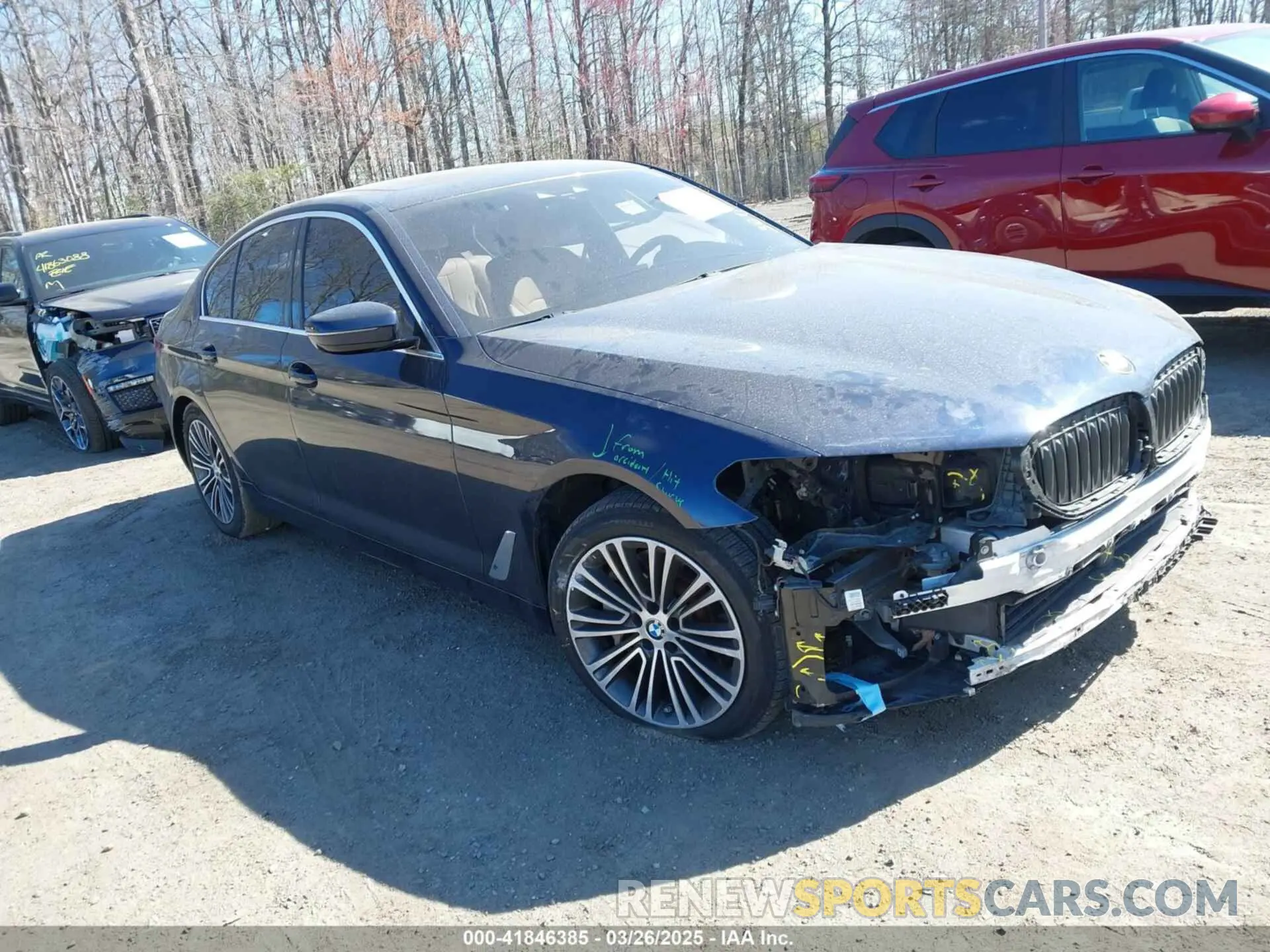 1 Photograph of a damaged car WBAJA7C55KG912518 BMW 530I 2019