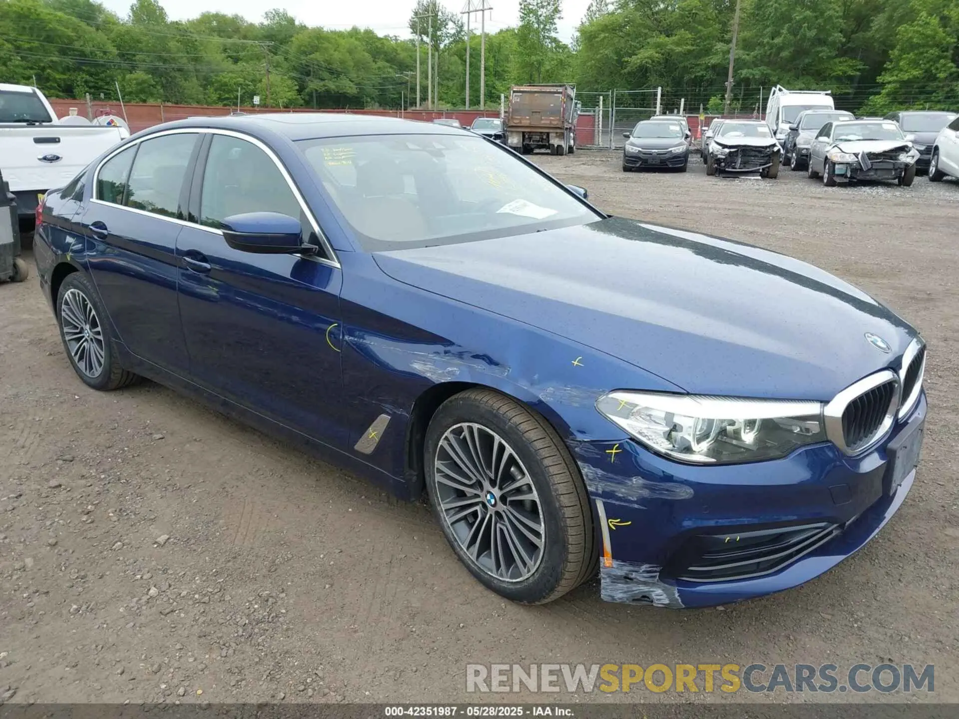 6 Photograph of a damaged car WBAJA7C57KWW20522 BMW 530I 2019