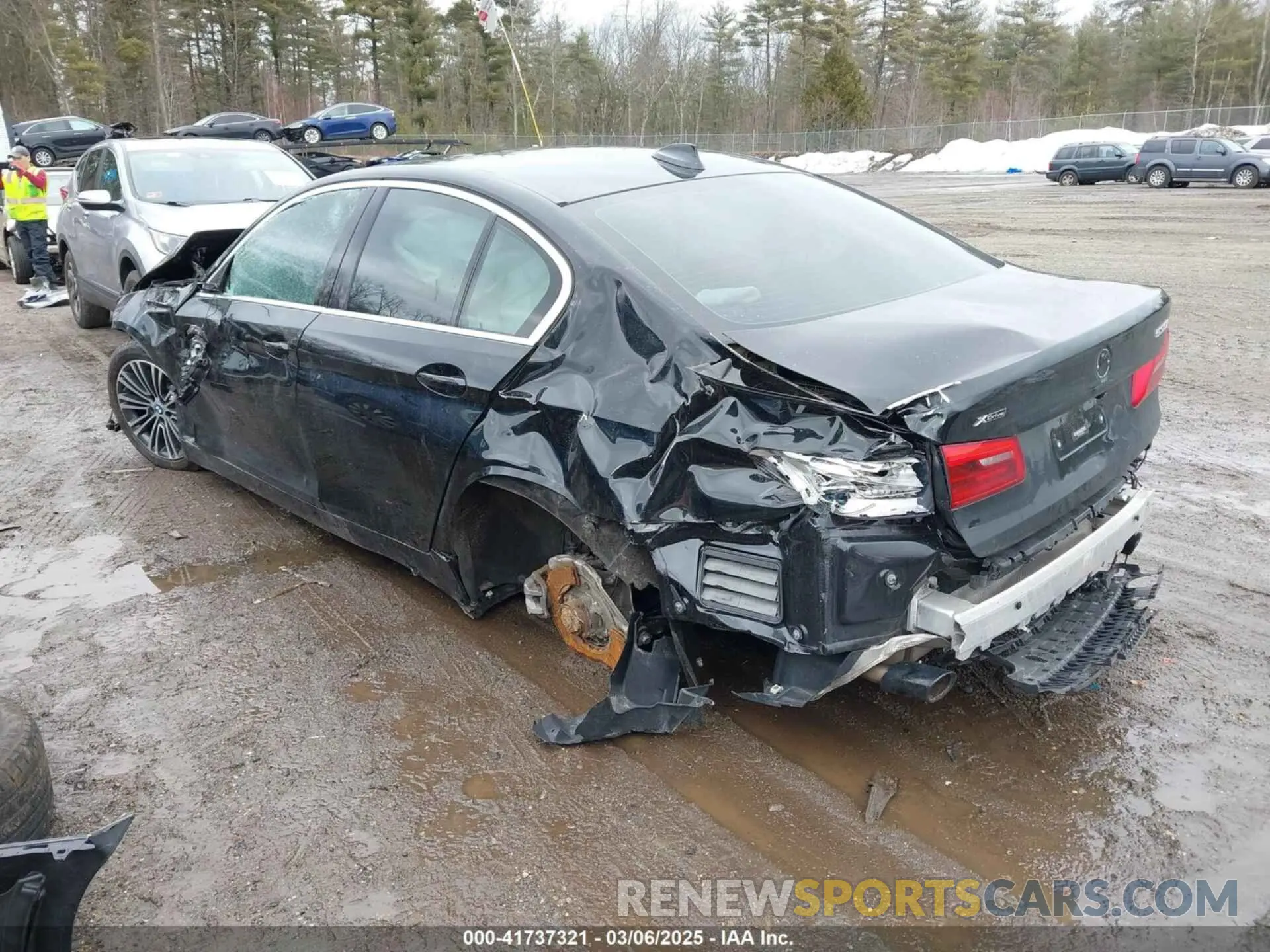3 Photograph of a damaged car WBAJA7C58KG911699 BMW 530I 2019