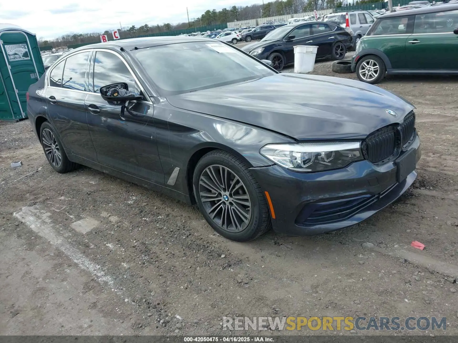 1 Photograph of a damaged car WBAJA7C59KG911176 BMW 530I 2019